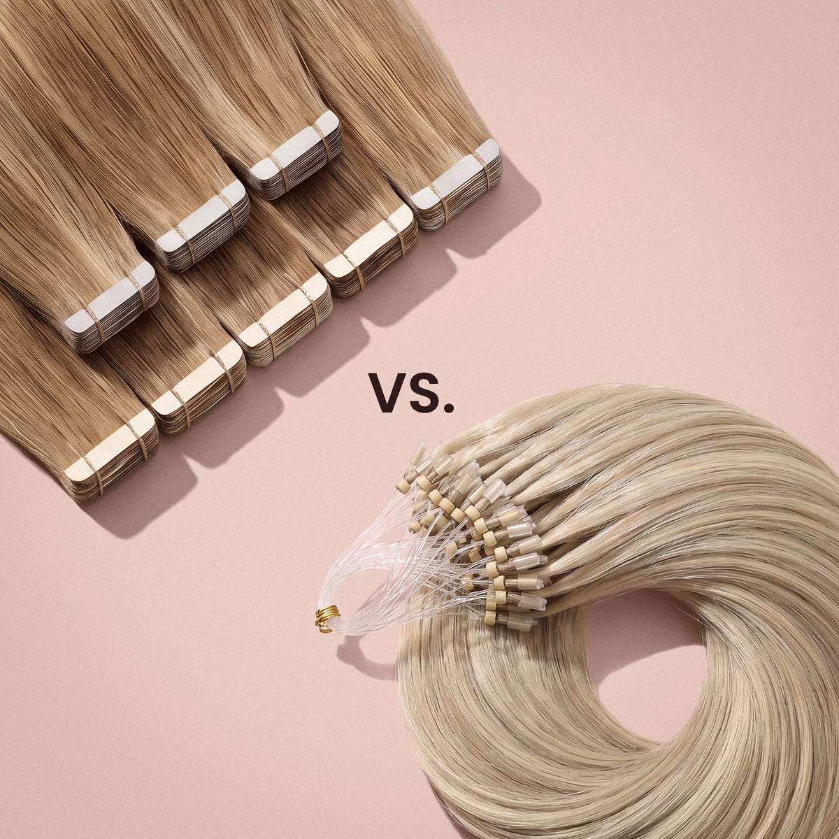 Tape-In vs. Micro Loop Extensions: A Complete Comparison