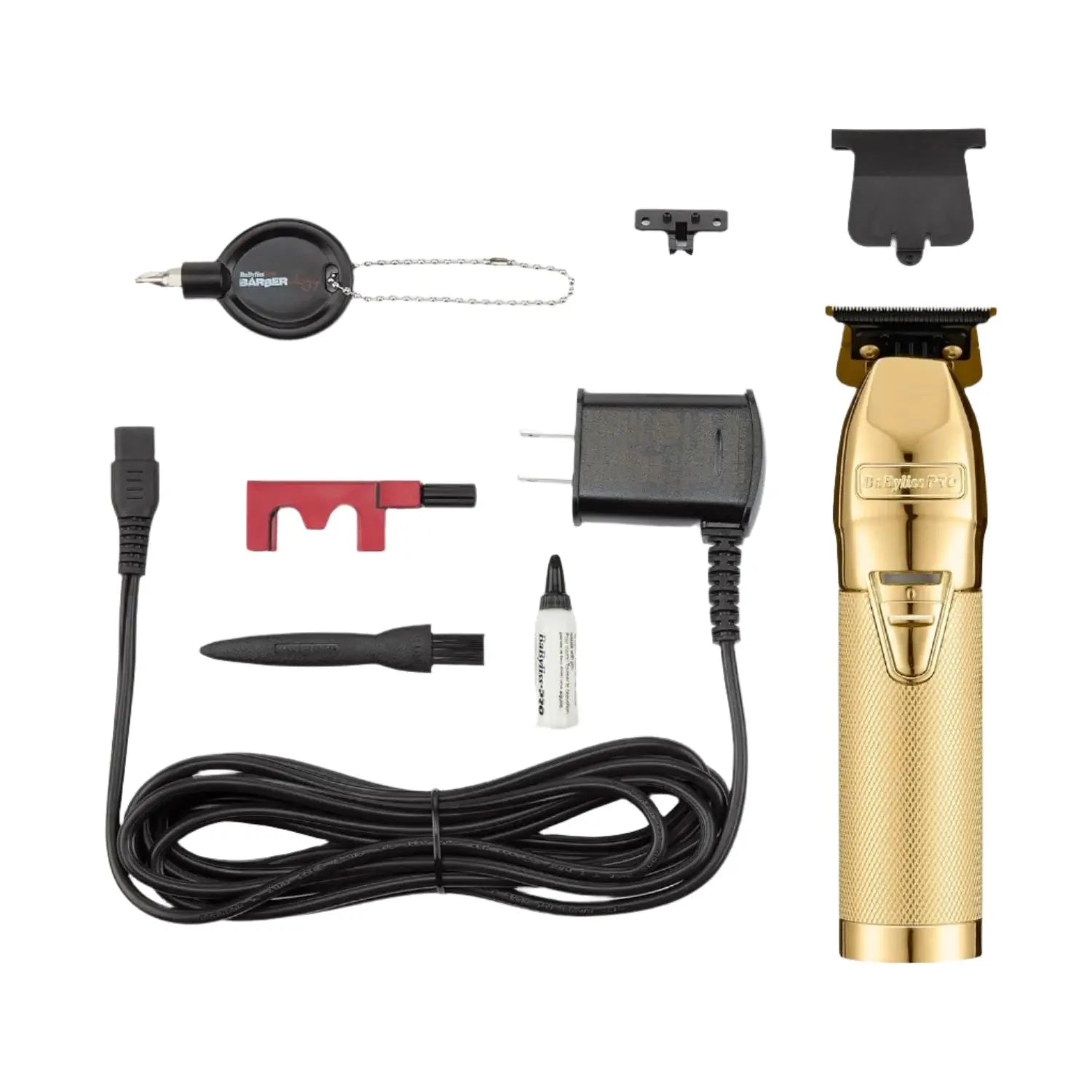 BaBylissPRO FX+ GOLD/SILVER ALL METAL LITHIUM TRIMMER Global Morado Inc.