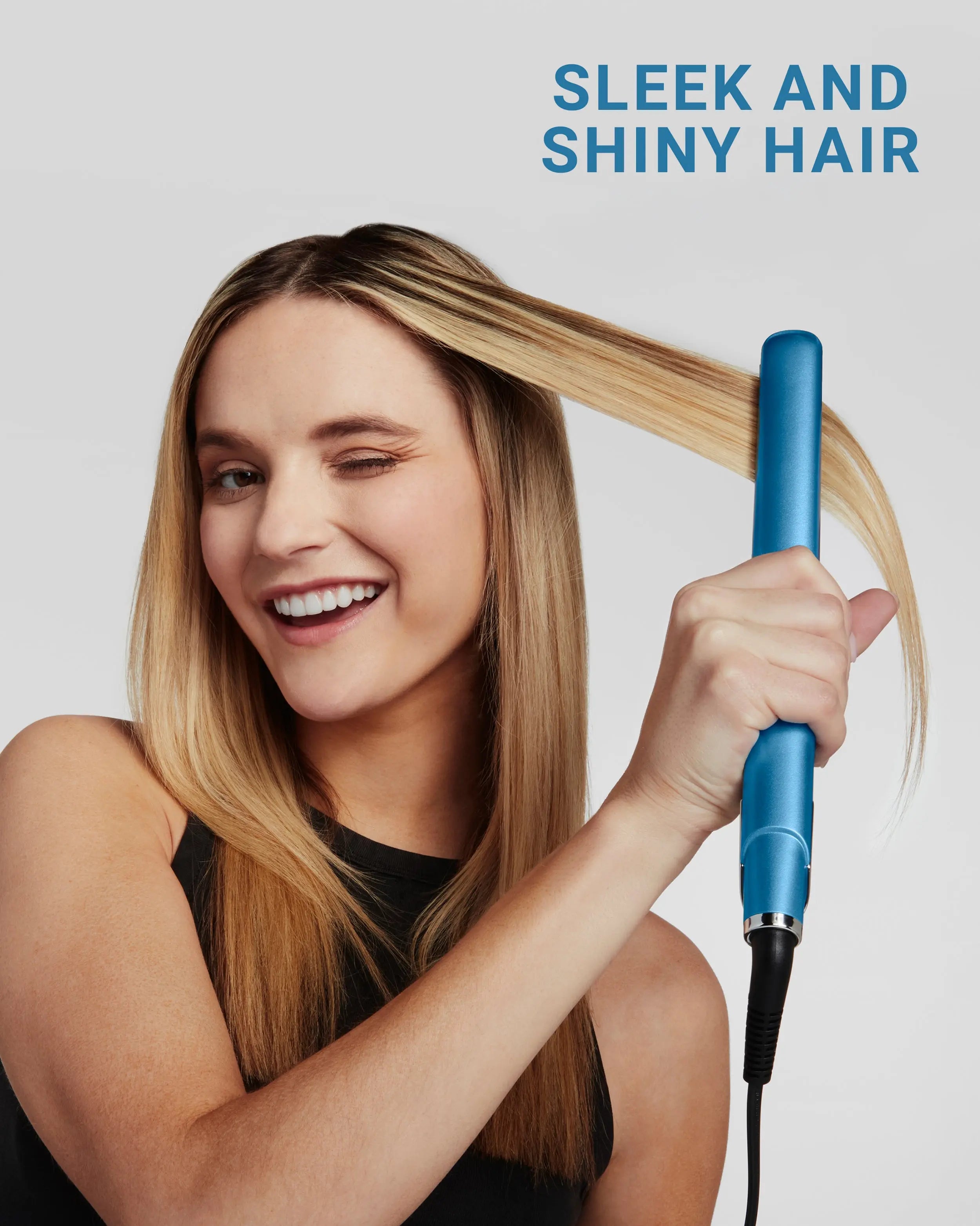 BaBylissPRO Nano Titanium 1" Ultra-Sleek Hair Straightener – Professional Flat Iron for Smooth, Shiny Styling