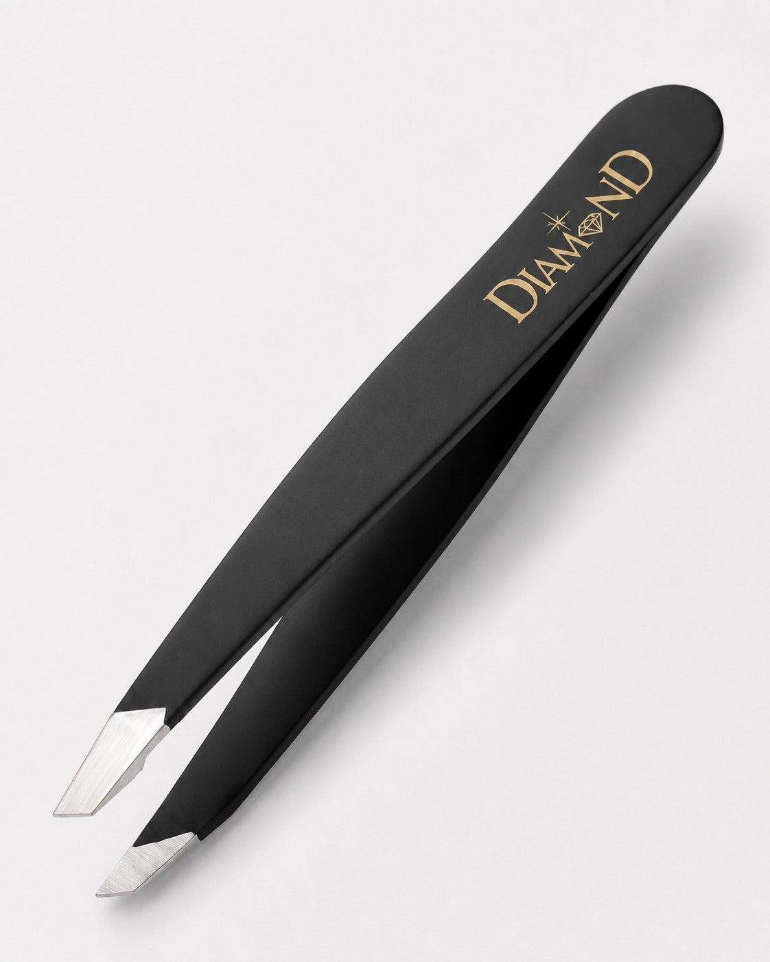 Black Diamond slanted precision tweezer close-up