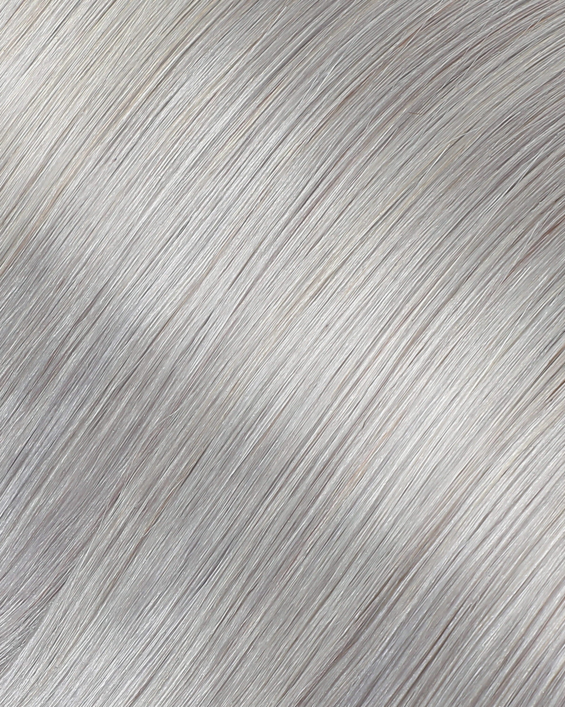 Tape-In Hair Extensions Cool Silver Gray #IG - Morado Hair