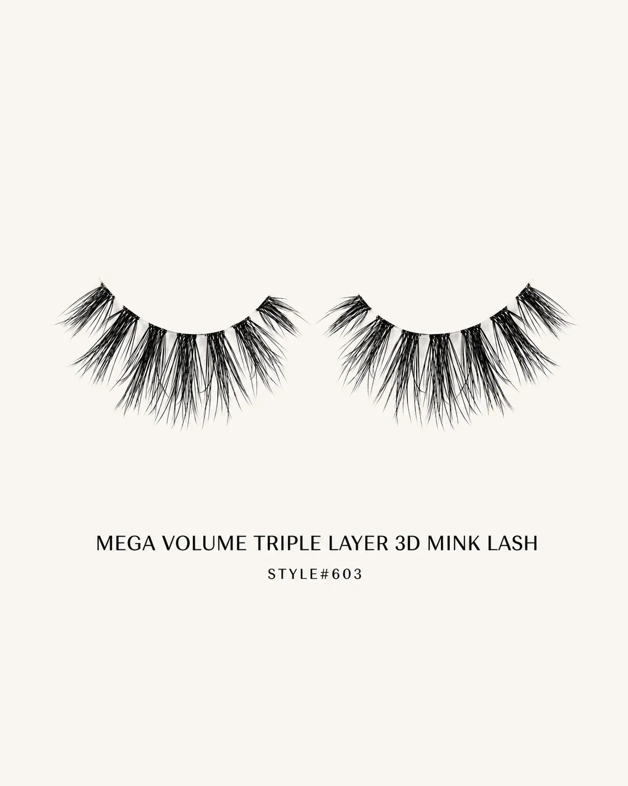 Diamond Mega Volume 3D Faux Mink Style #603
