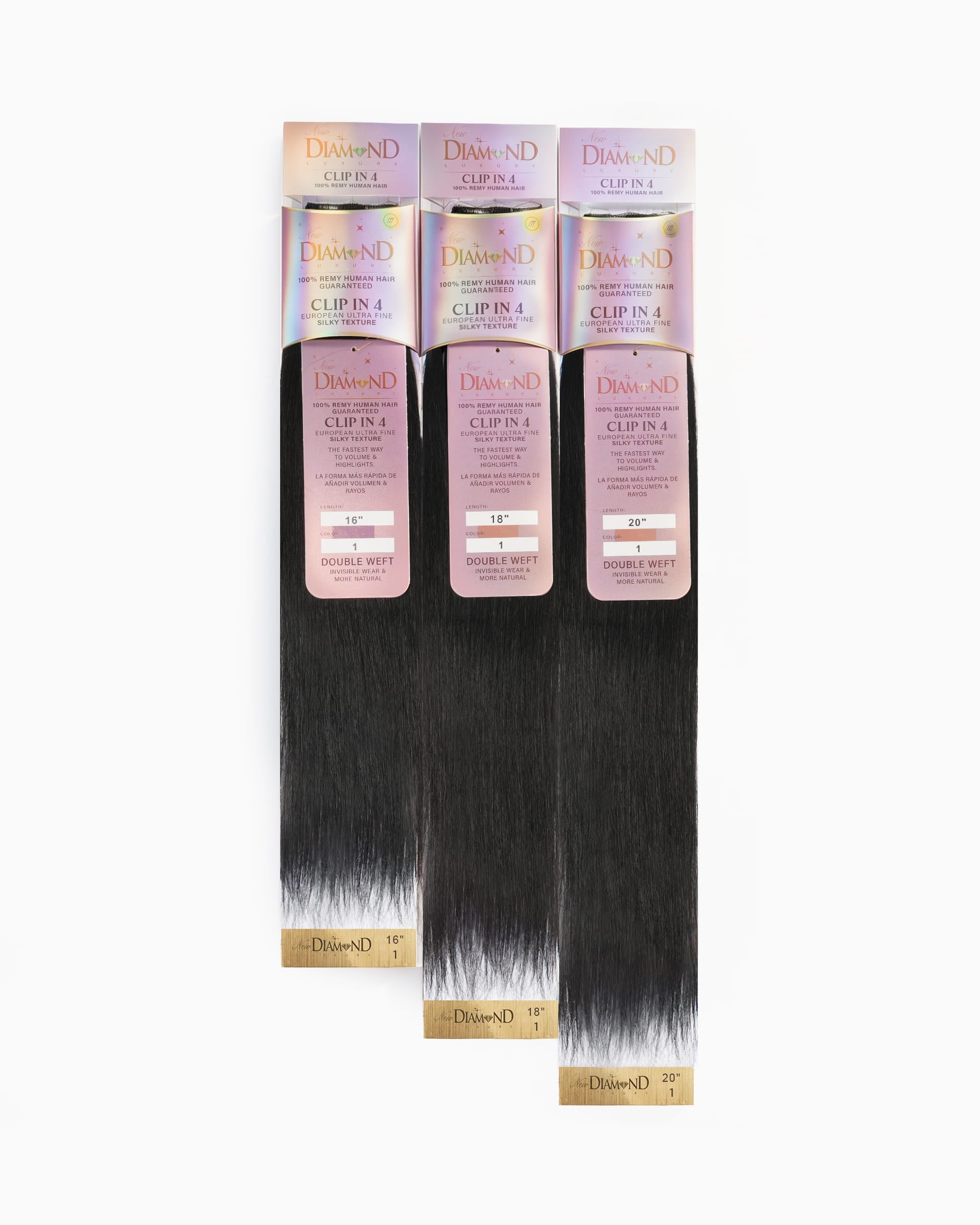 Diamond Scalp Hair Fill-Ins retail packaging, alternate view