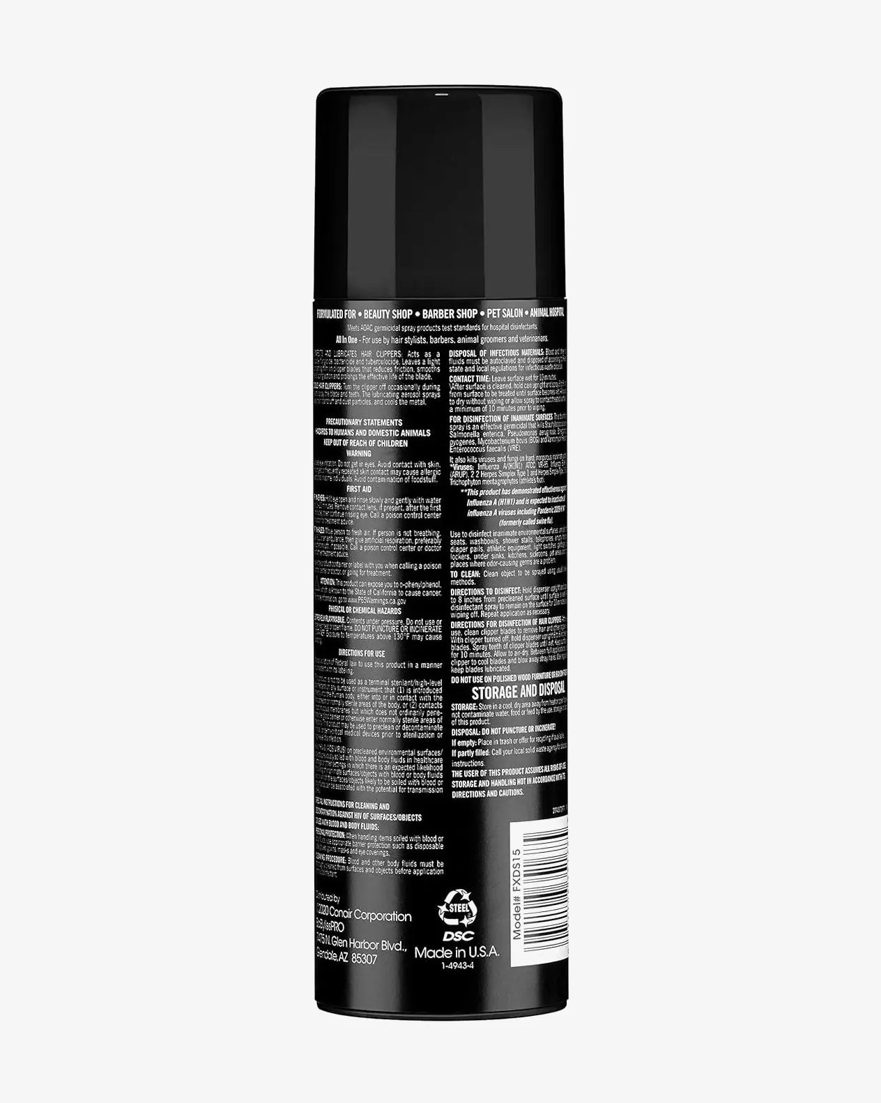 BaBylissPRO All in One Clipper Spray 15.5 Oz (FXDS15)
