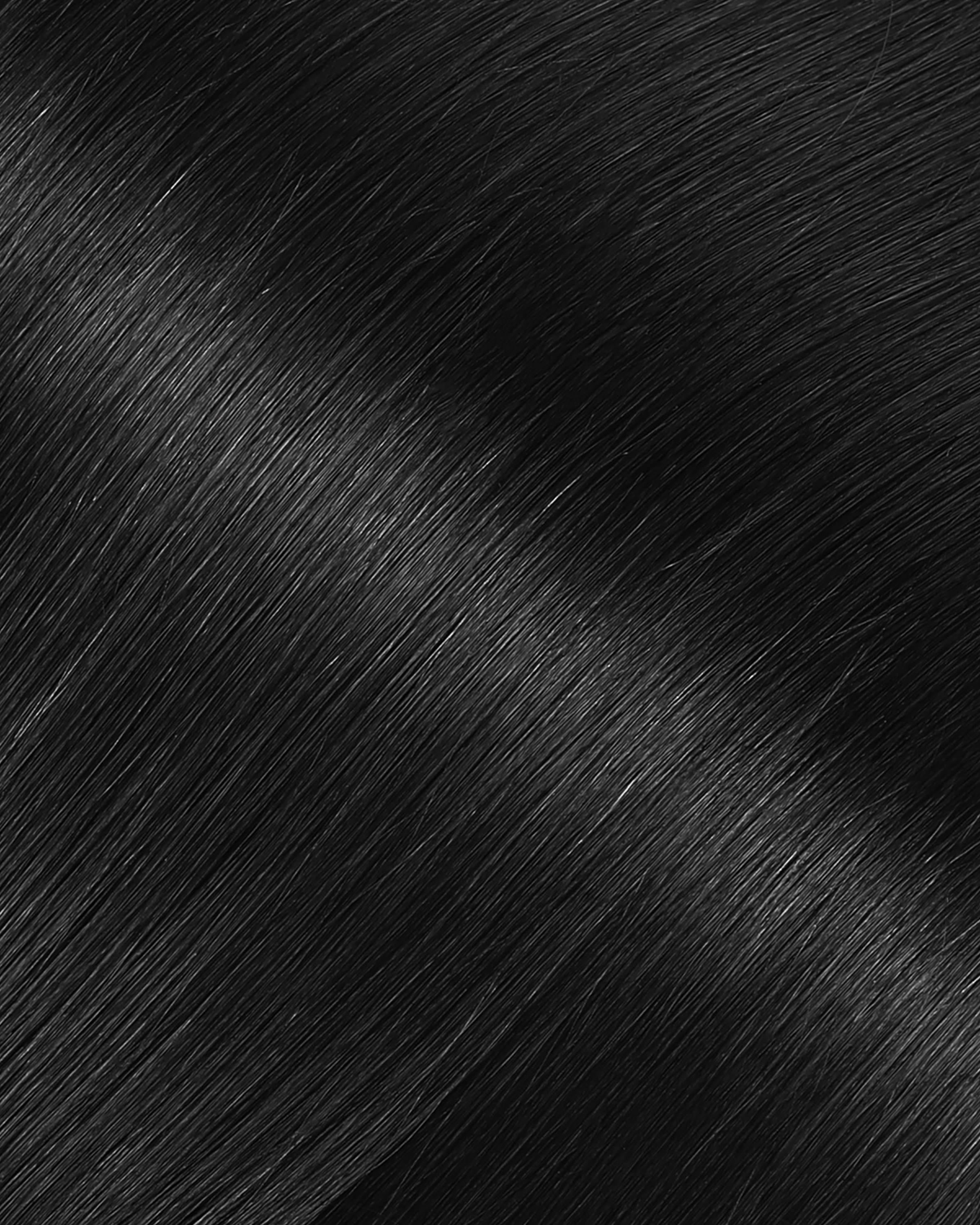 Tape-In Hair Extensions Jet Black #1-Morado Hair