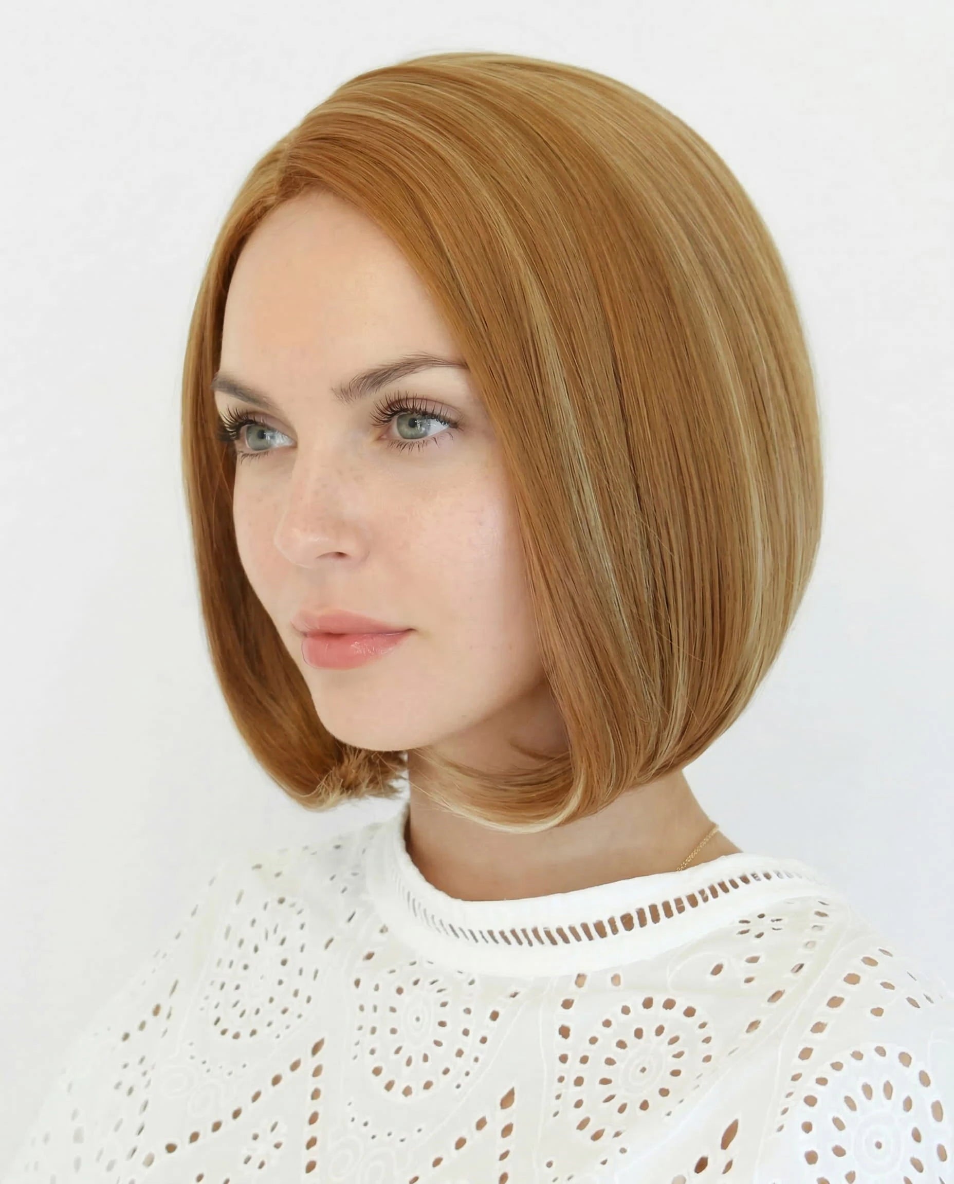 Premium Synthetic Full Wig With Skin Miranda 12"