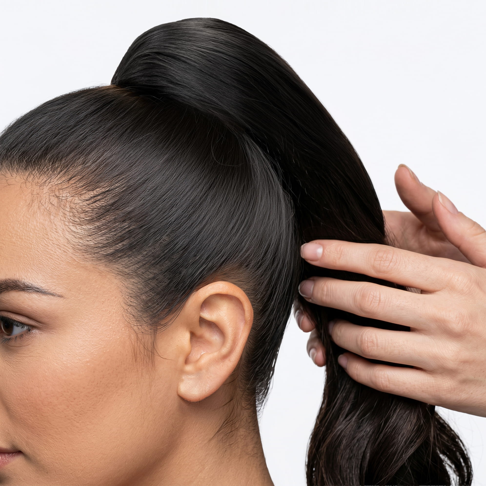 Morado_Hair_Premium_Synthetic_Ponytail_Application Instruction 5