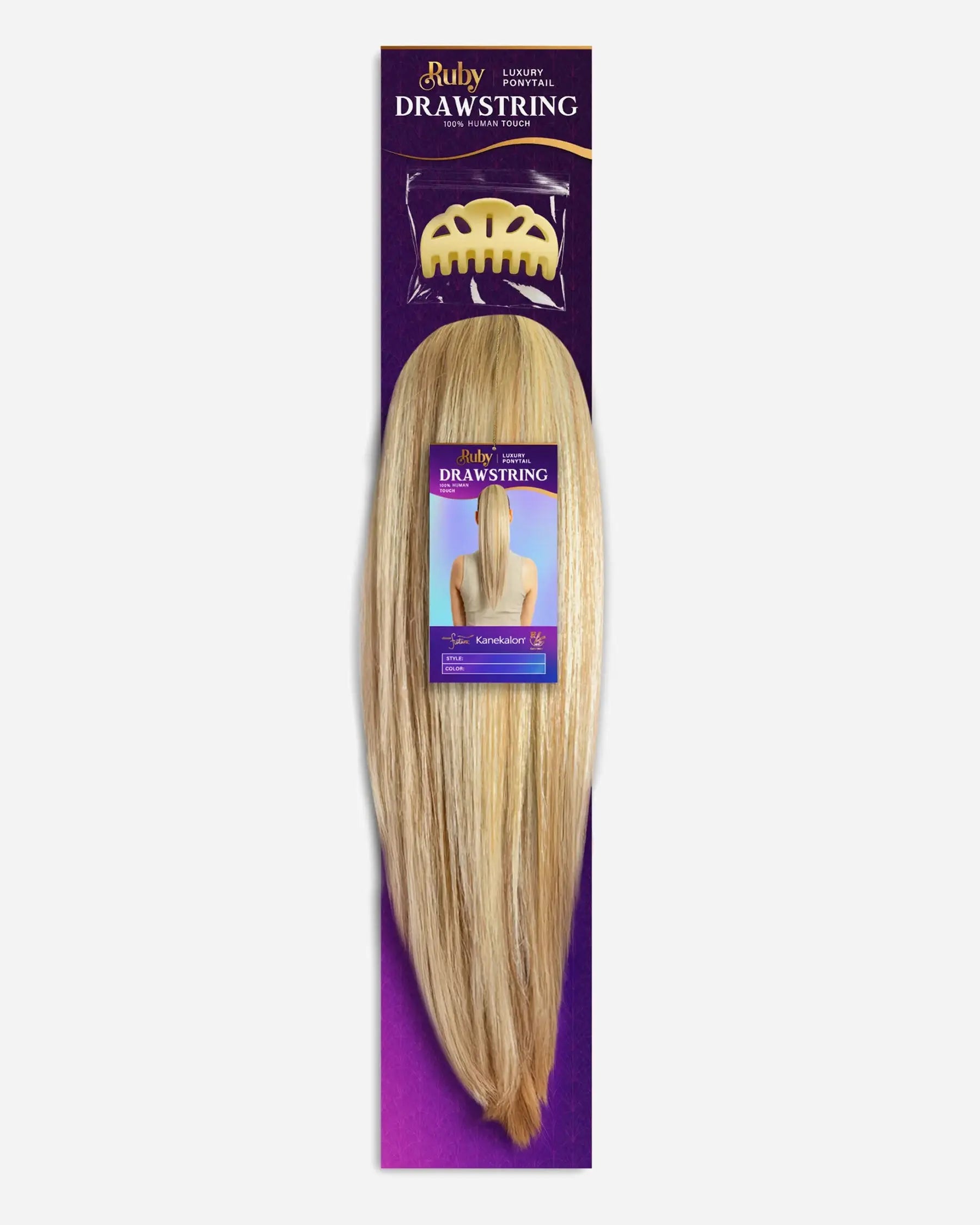 Premium Synthetic Drawstring Ponytail Coco 19”