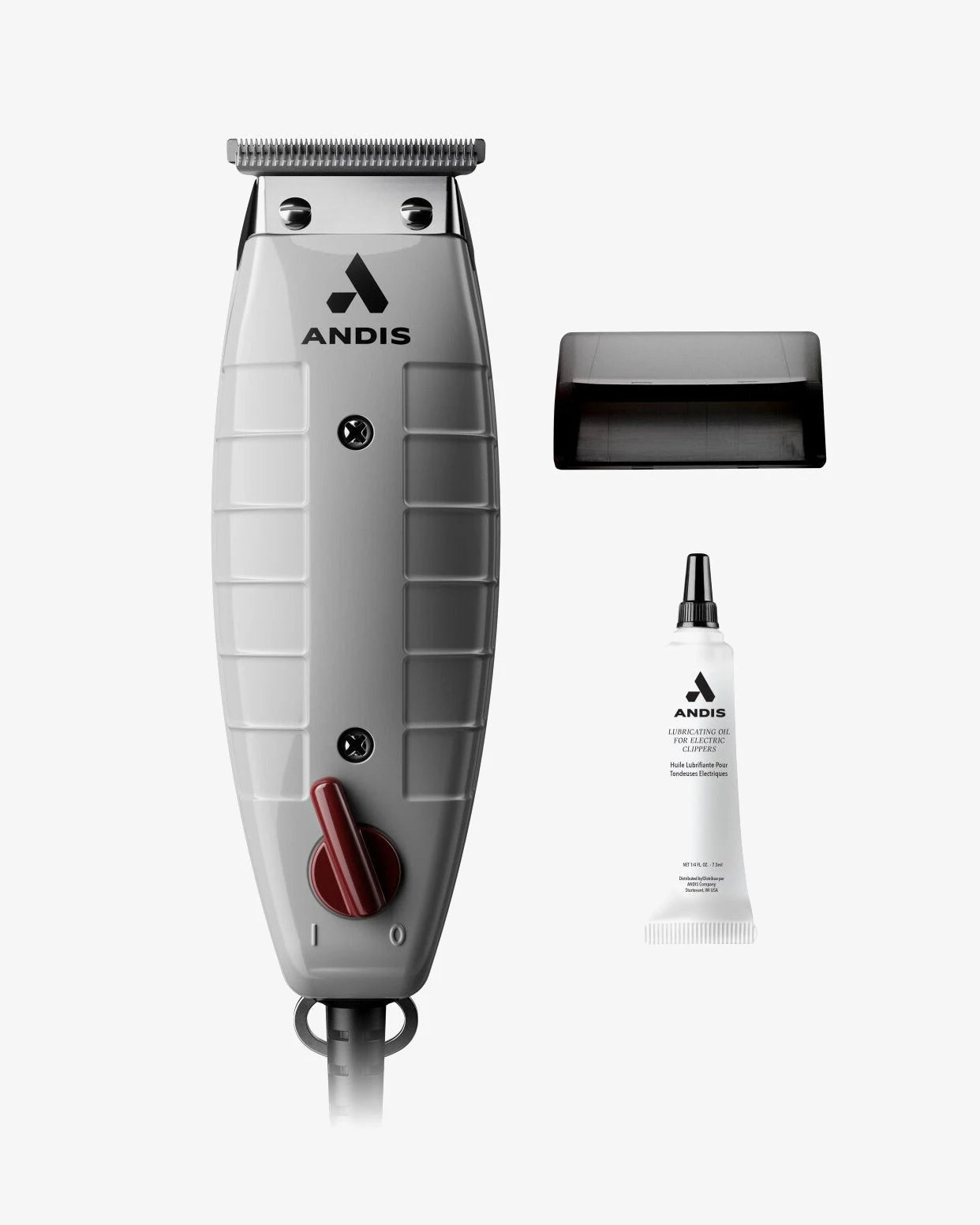 Andis T-Outliner T-Blade Trimmer (04780) – Professional Corded Trimmer for Precision Outlining & Close Cutting (GTO)