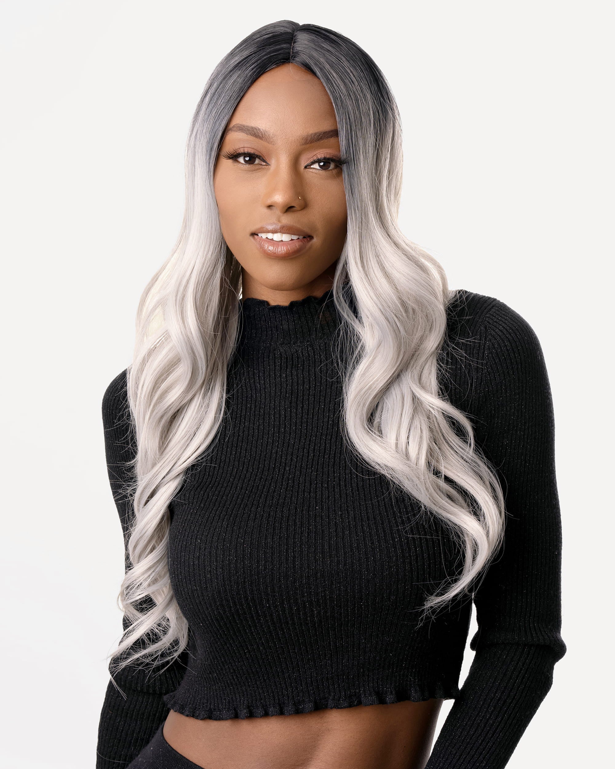 Premium Synthetic Full Wig With Skin Tammy 26"