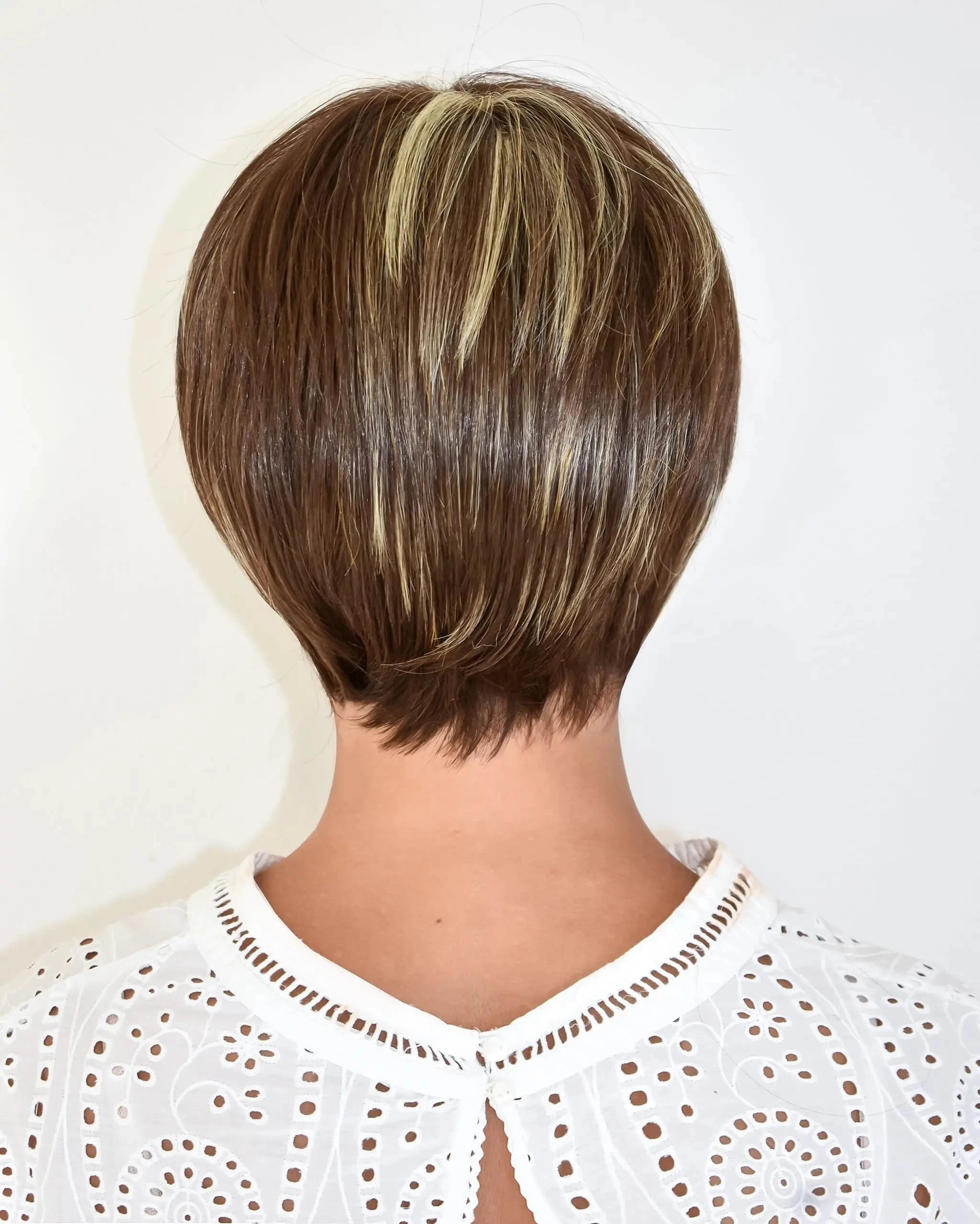 Premium Synthetic Full Wig With Skin Lynn 10"