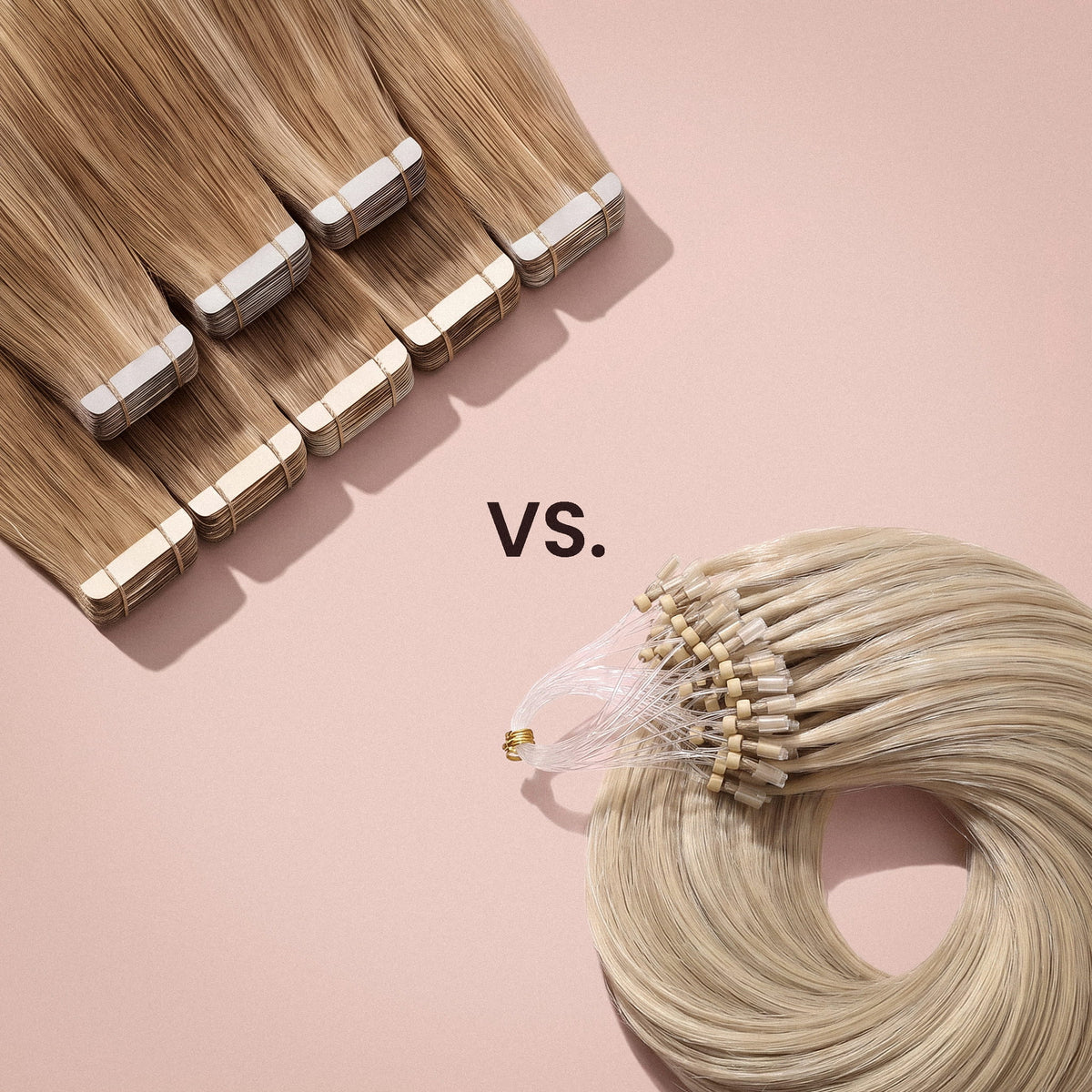Morado Hair Tape Ins vs Micro Loop Comparison