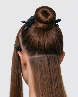 Morado Hair Tape Ins Application Step_5