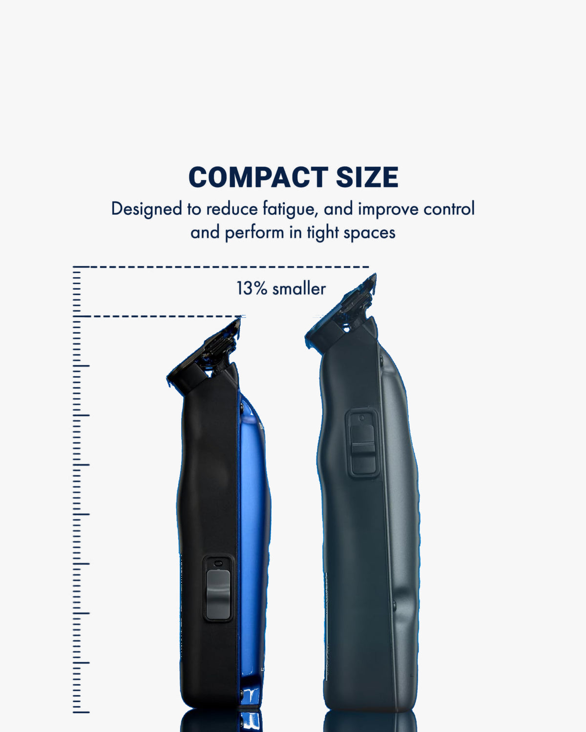 BaBylissPRO LO-PROFX Compact Series size comparisons