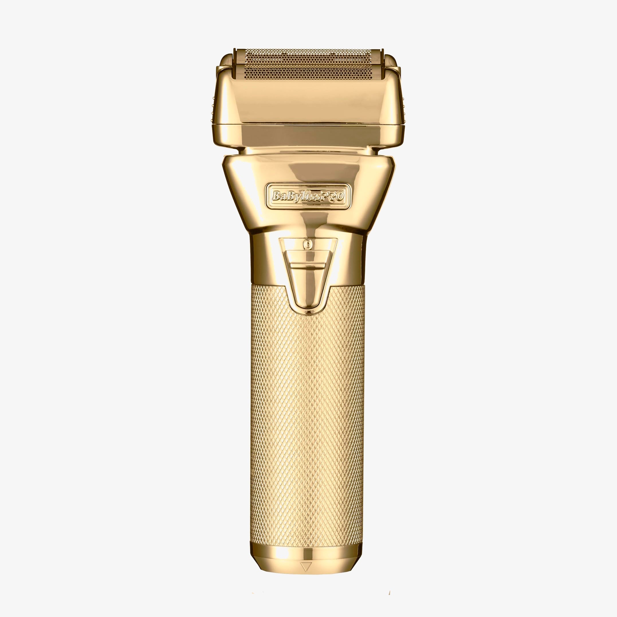BaBylissPRO FXONE GOLDFX Double Foil Cordless Shaver – Professional Finishing Shaver with Interchangeable Battery