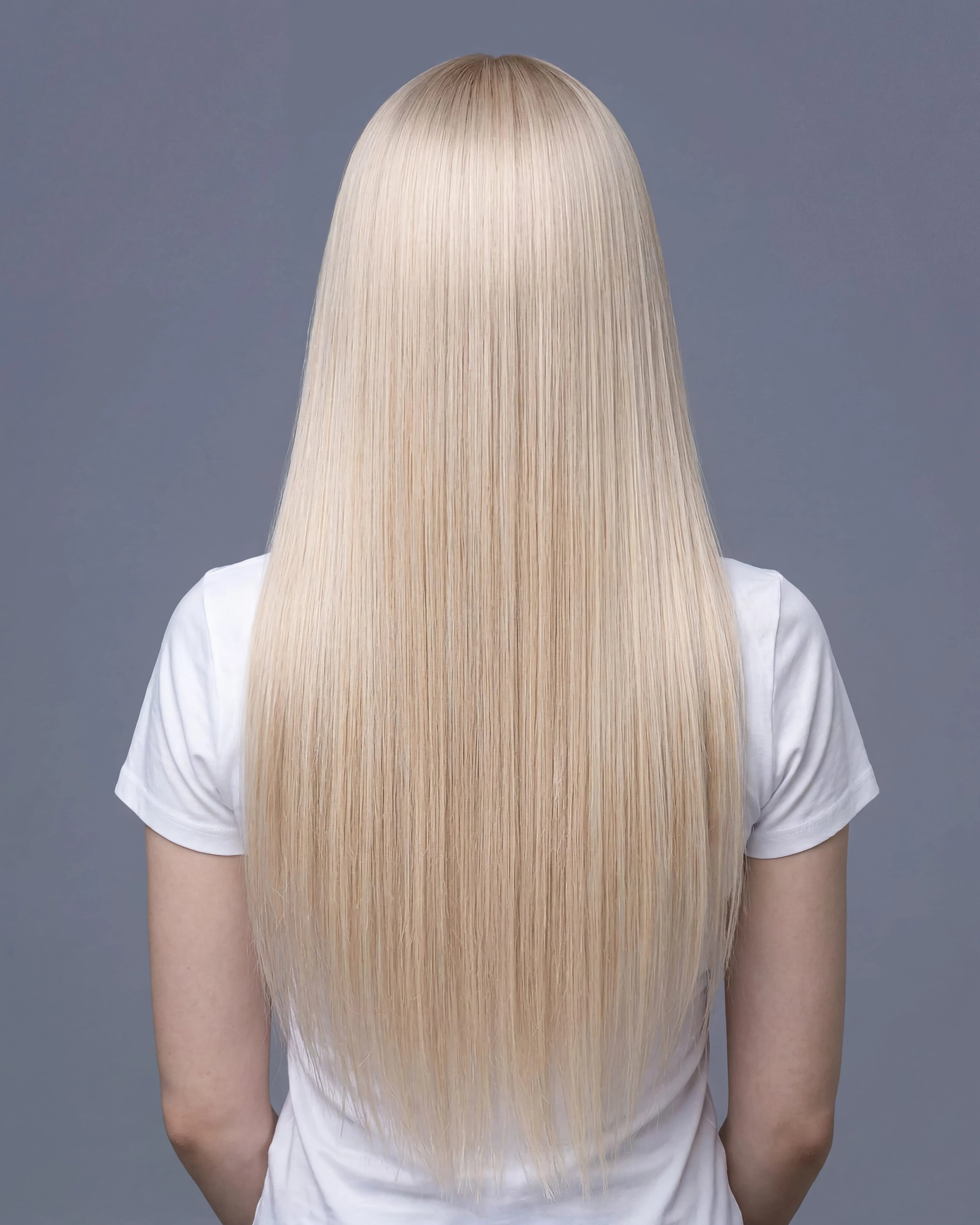 Clip-In Hair Extensions Ash Blonde with Strawberry Blonde #18/22