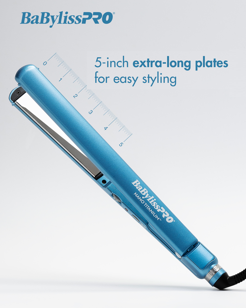 Babylisspro Ultra Thin Flat Ion 1" Infographic