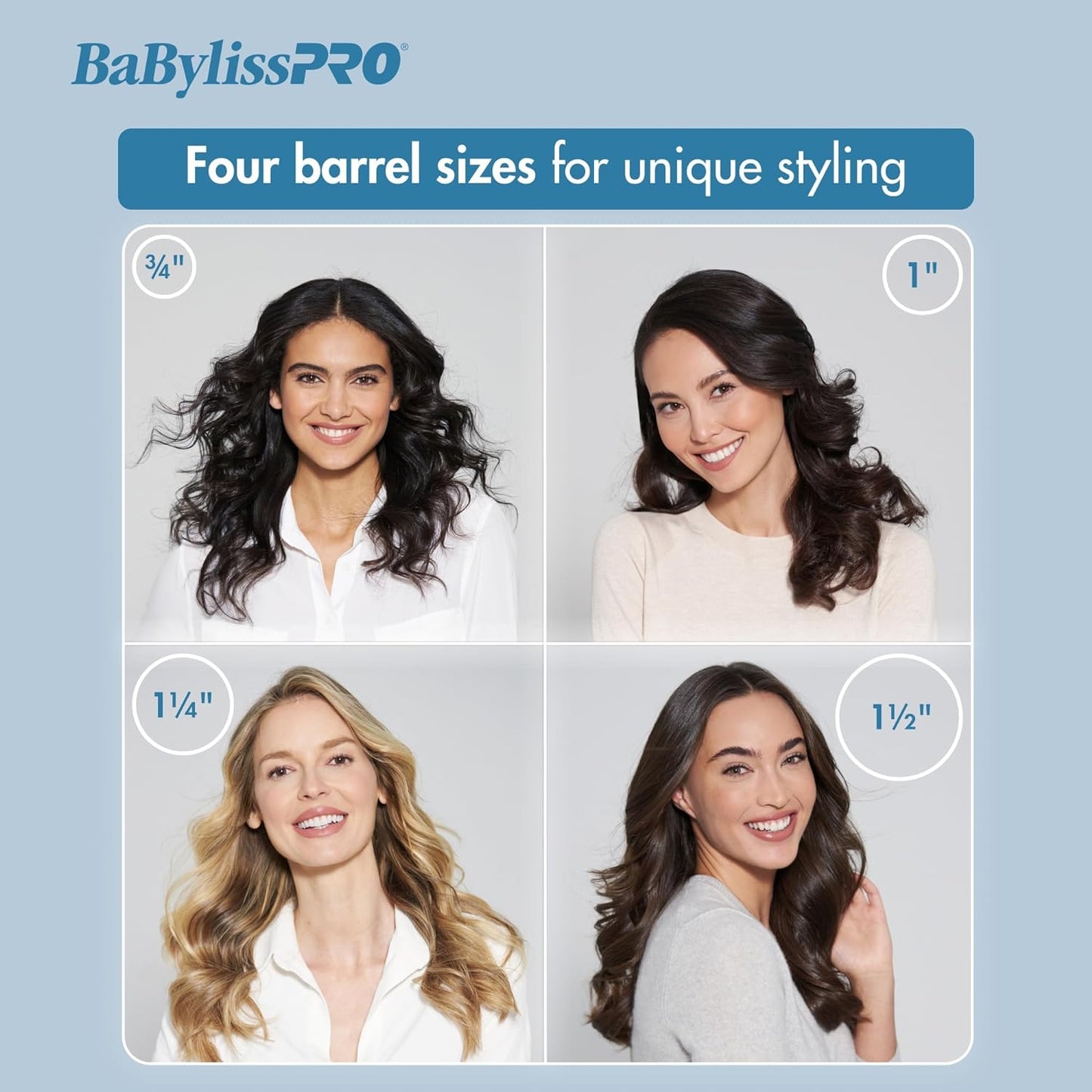 BABYLISSPRO NANO TITANIUM ¾” SPRING CURLING IRON