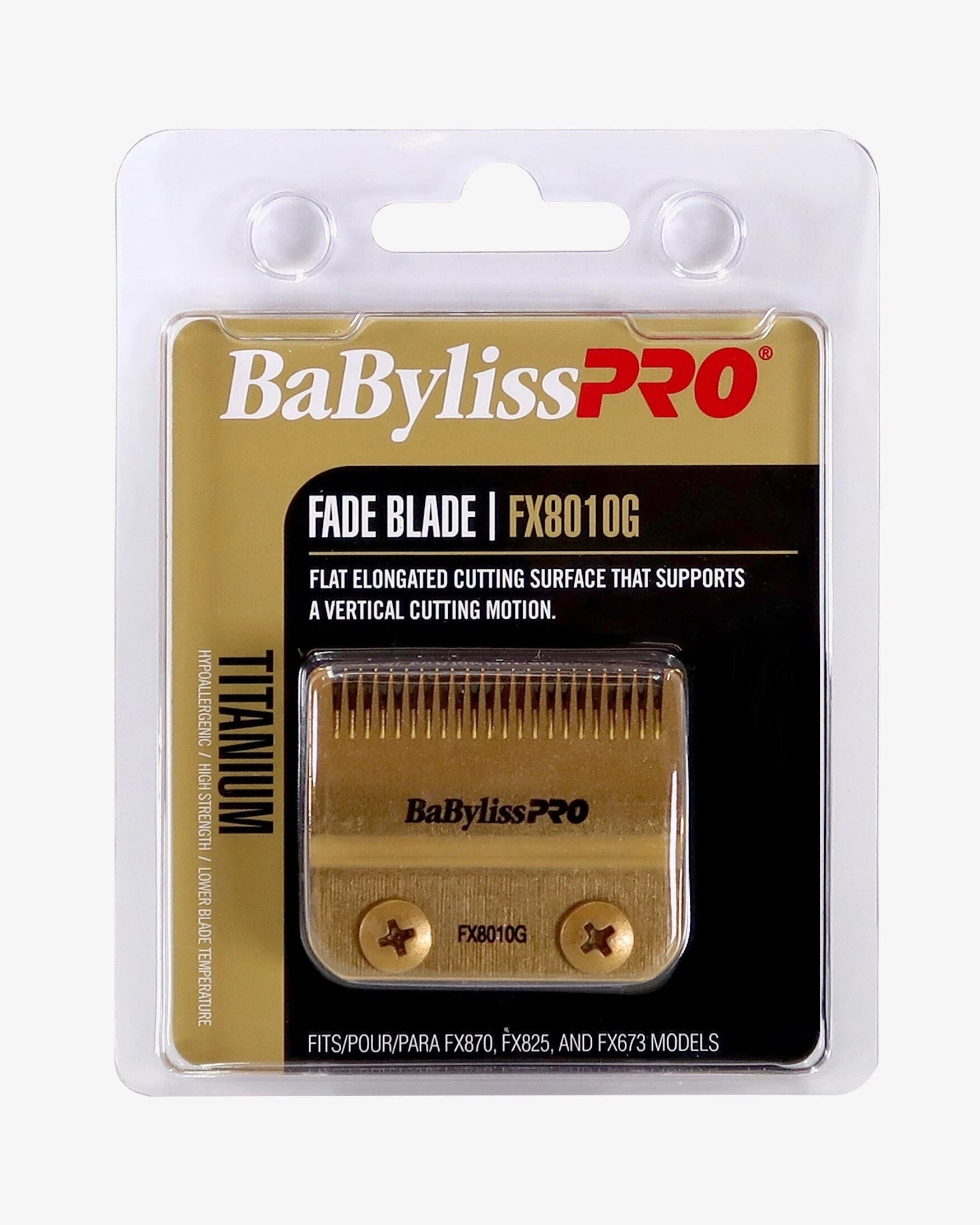BaBylissPRO Replacement Blades for Clippers – MIM Precision Fade & Titanium Fade Blades