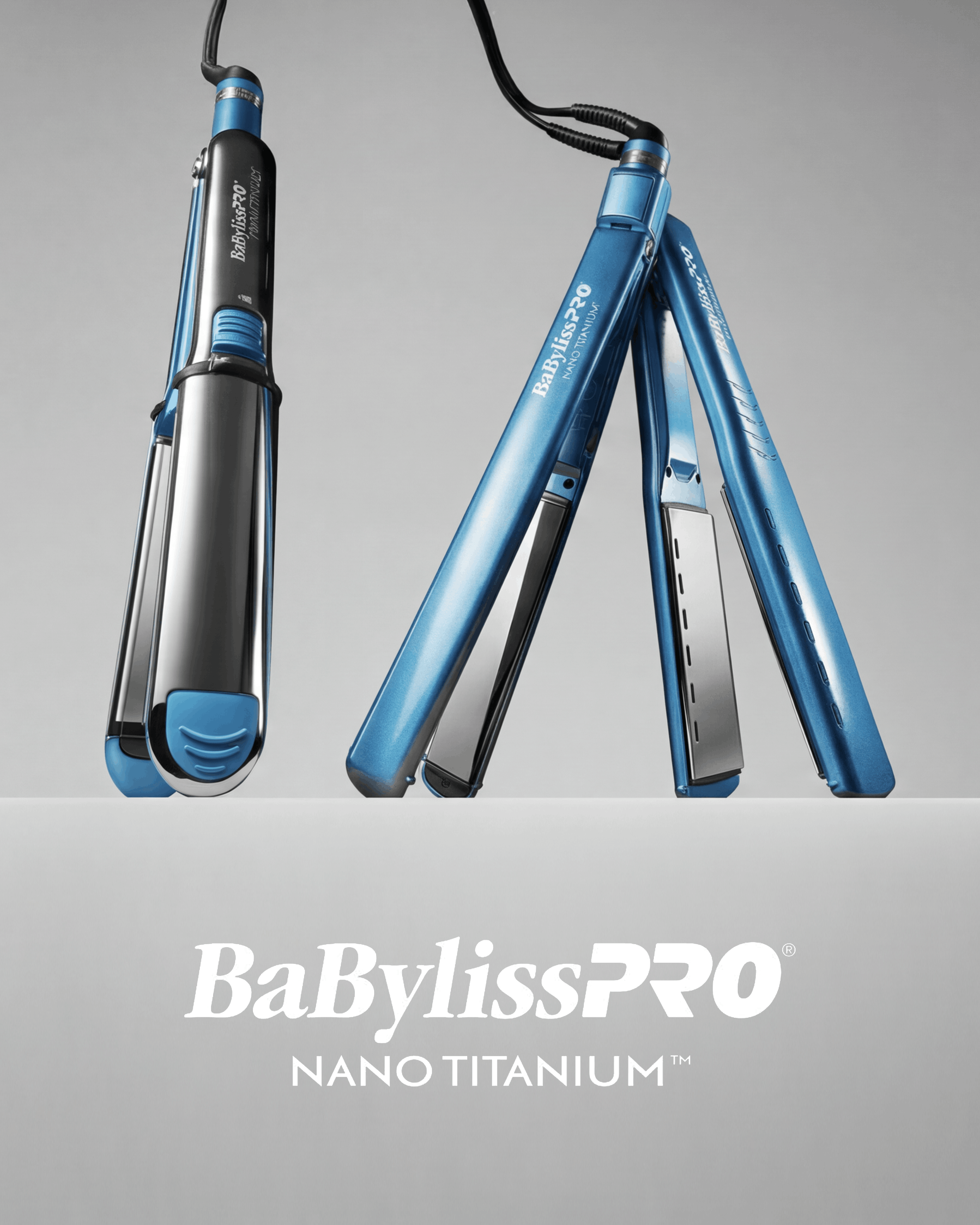 BaBylissPRO Nano Titanium Flat Irons Collection