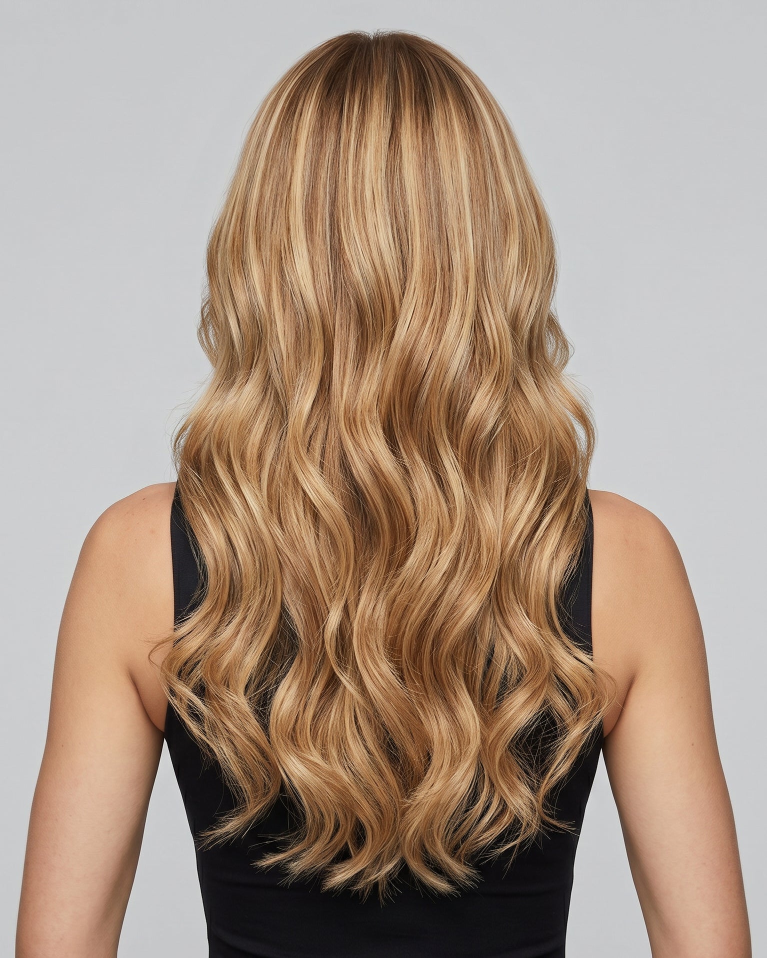 Diamond Tape-In Hair Extensions Bronze Blonde with Honey Blonde #P6/27