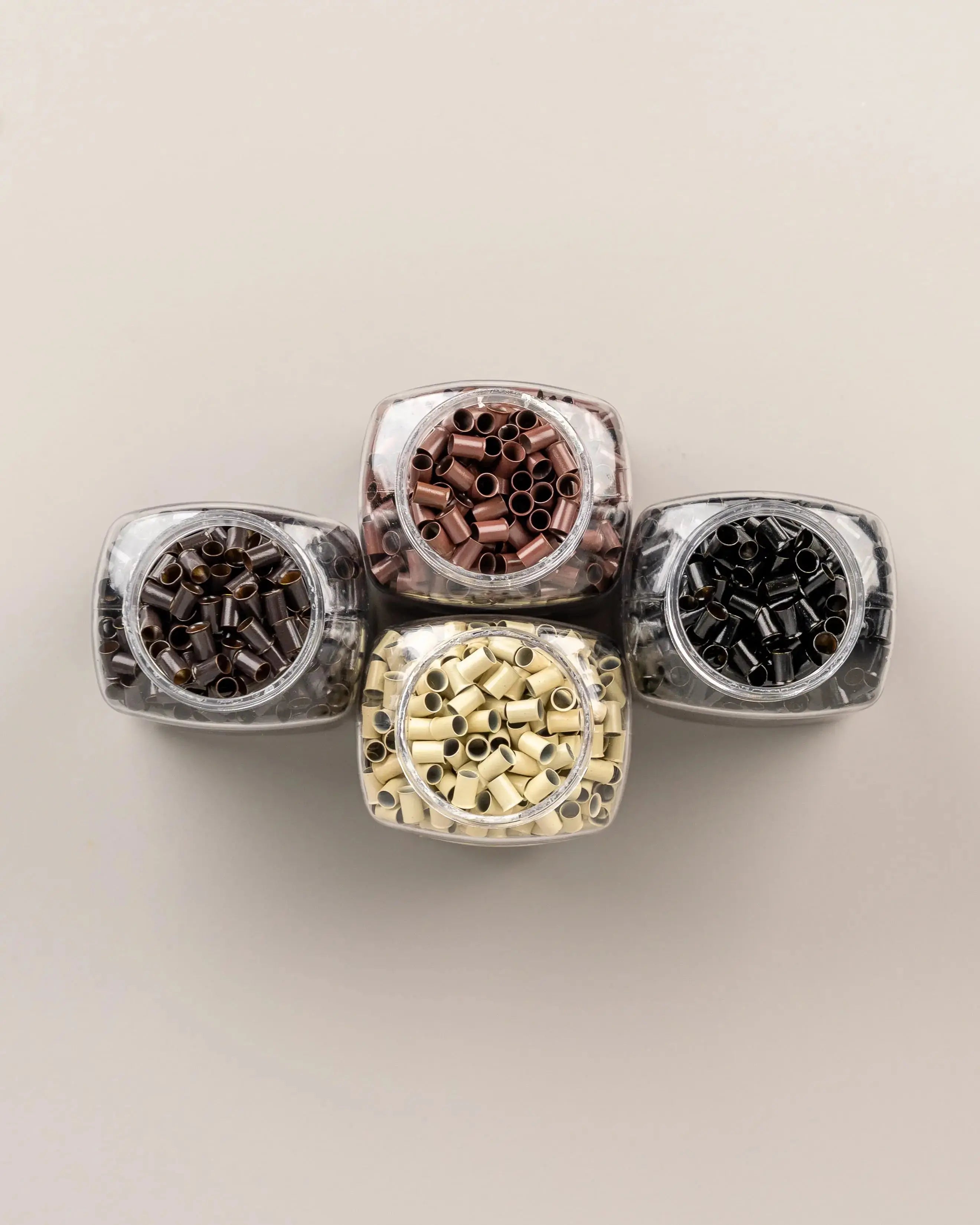 Copper Flare Beads Silicone Free (I-Tip) - 3.4mm x 3mm x 6mm 