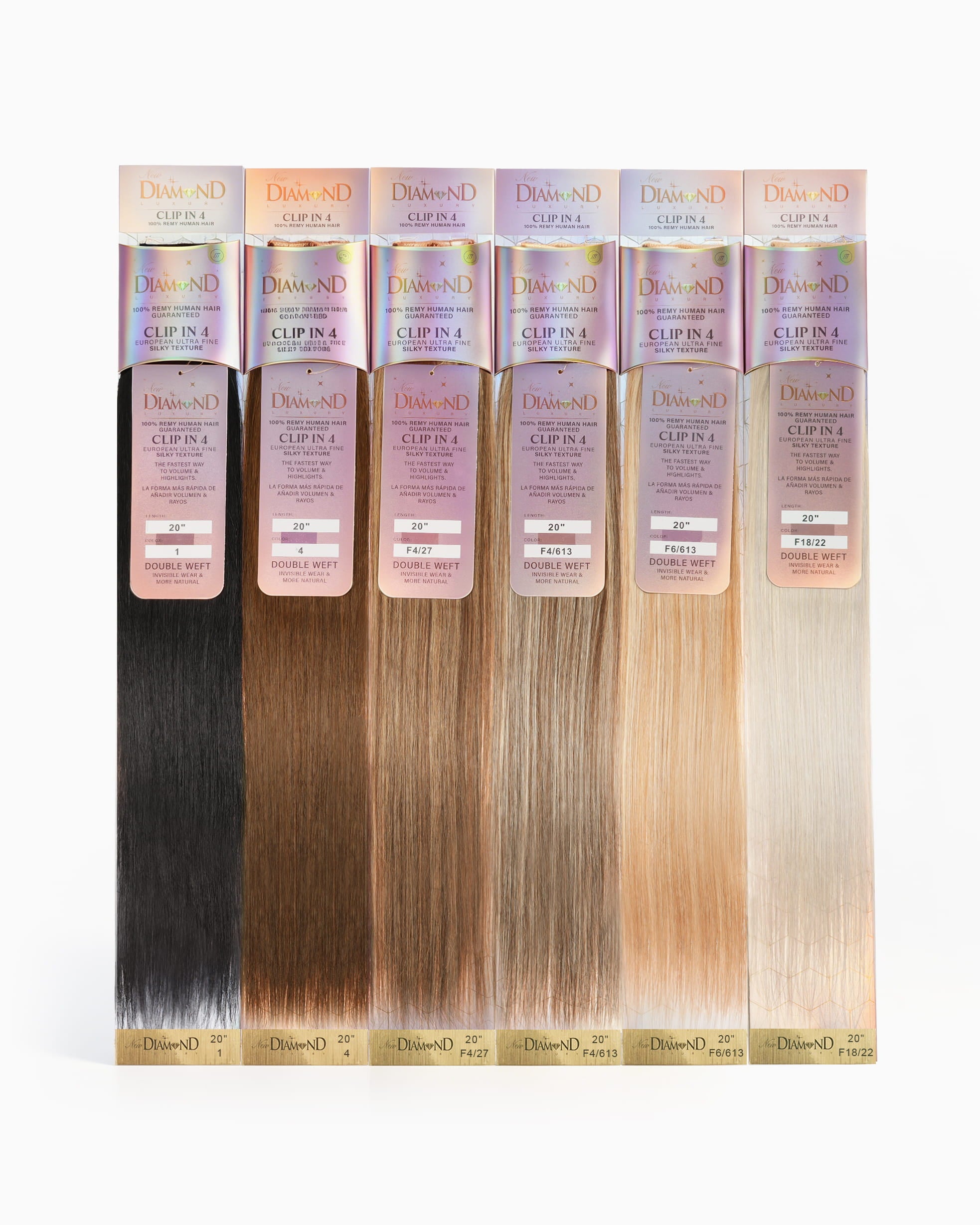 Diamond Scalp Hair Fill-Ins retail packaging
