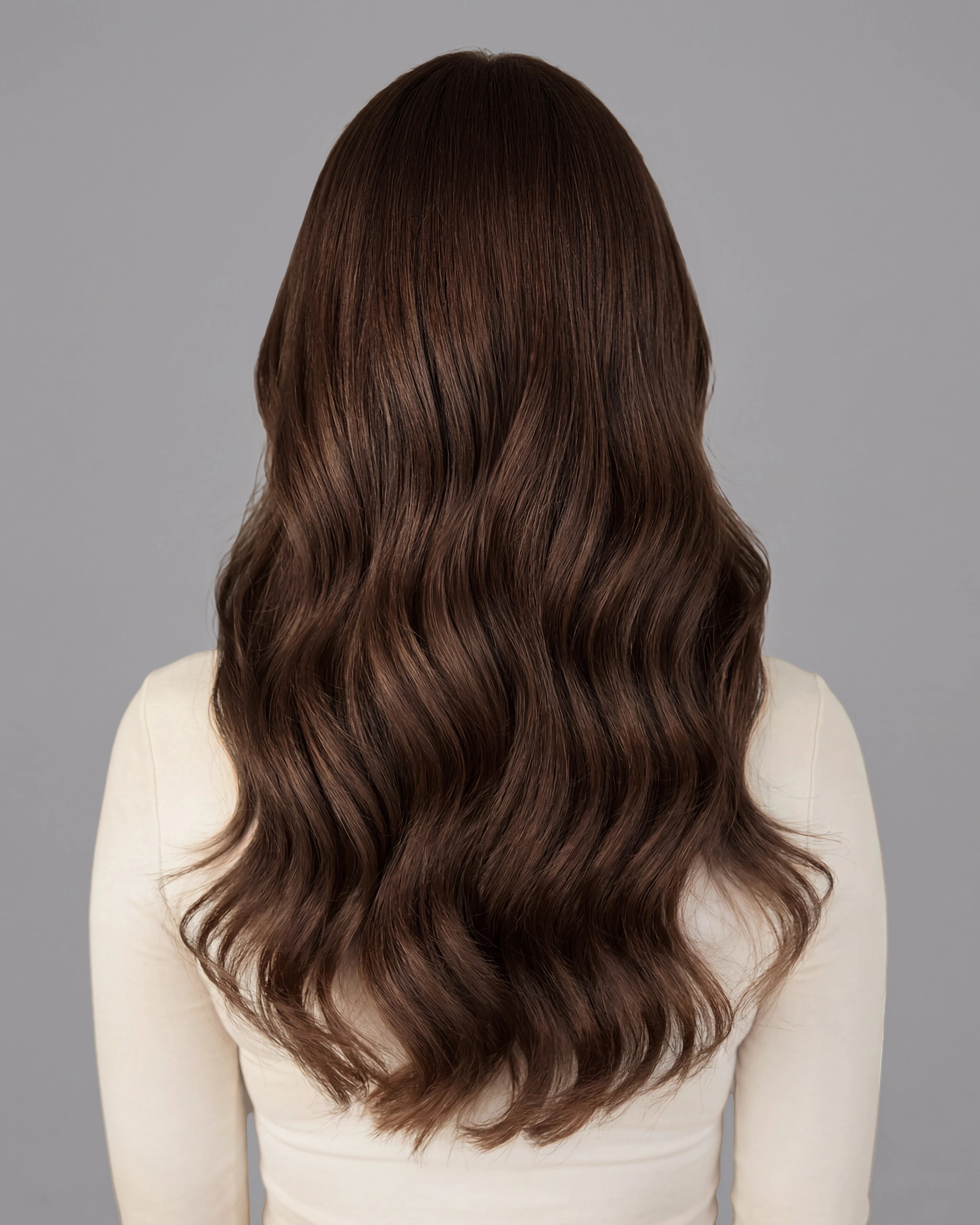 Diamond Weft Hair Extensions Natural Dark Brown #3C