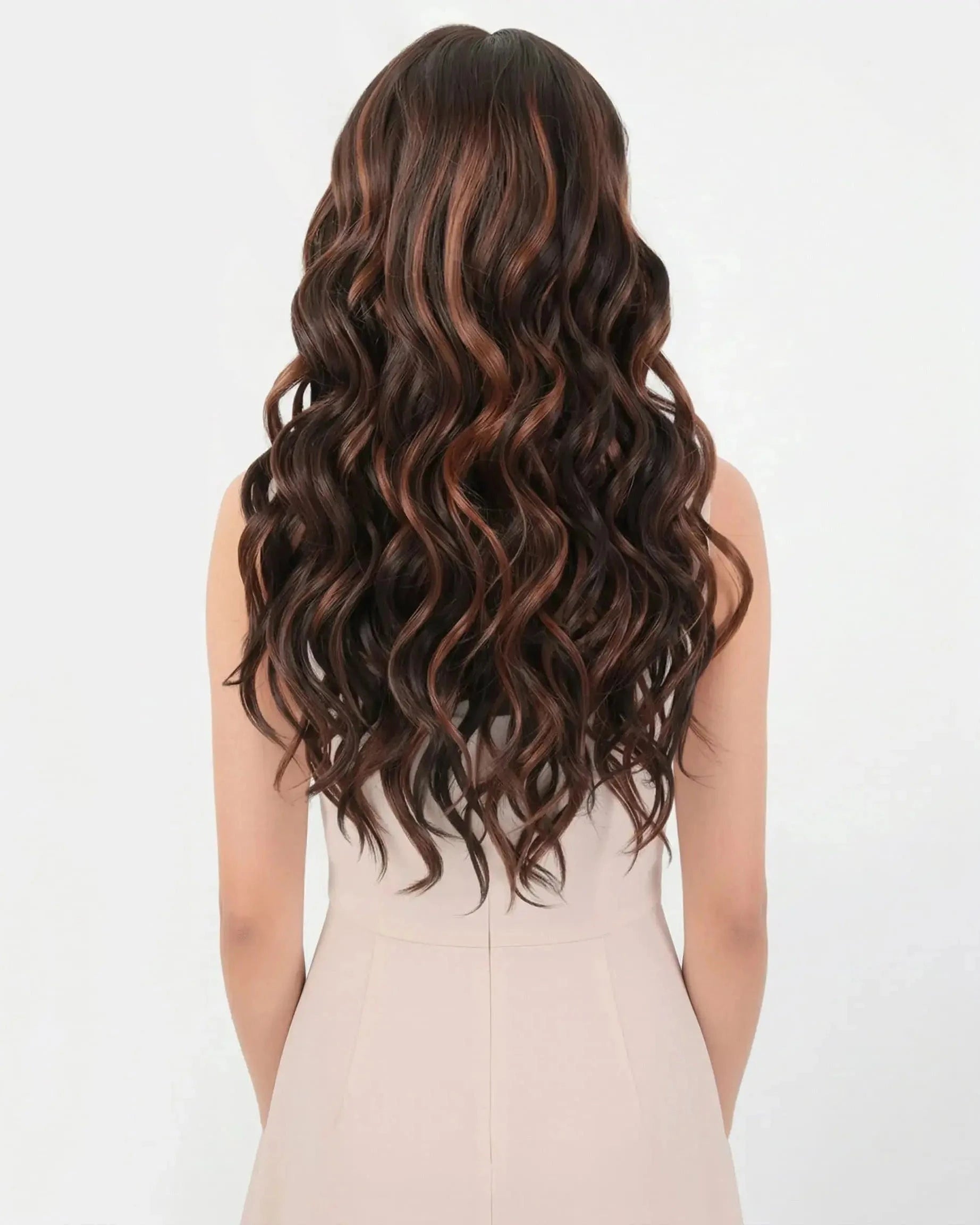 Premium Synthetic Full Wig With Skin Emi 22"
