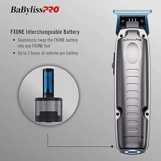 BaBylissPRO FXONE LO-PRO trimmer with interchangeable battery 