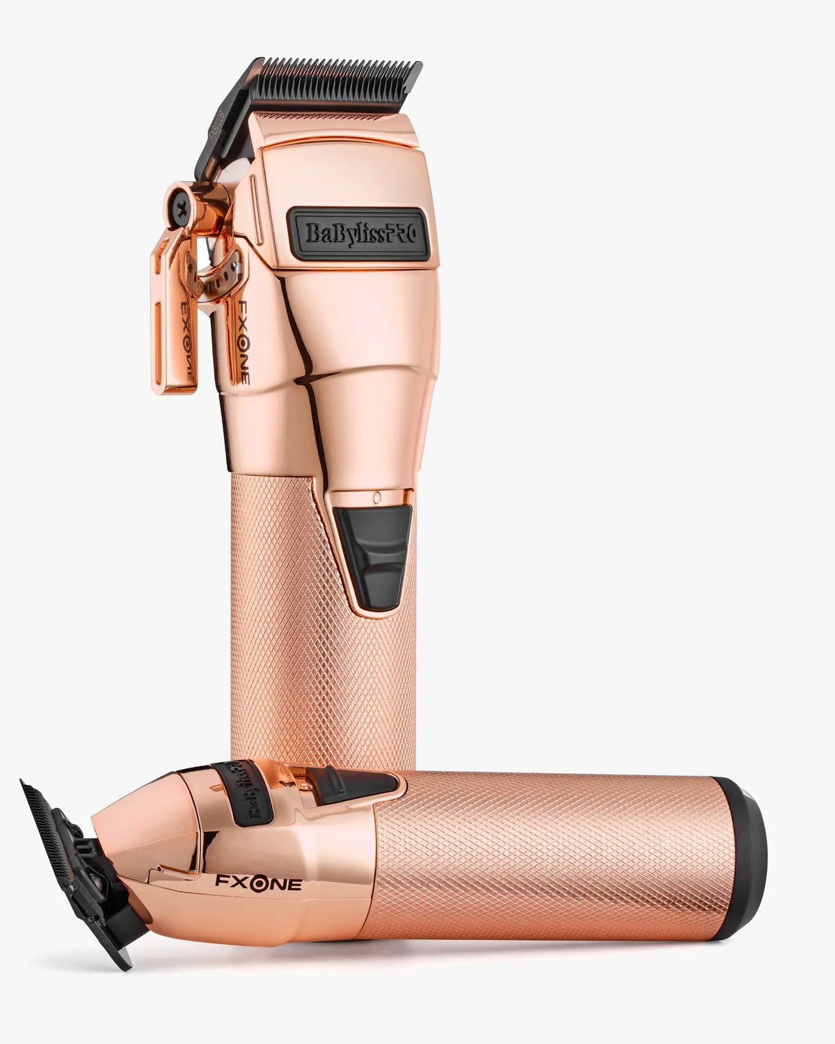 BaBylissPRO FXONE Rose Gold Clipper & Trimmer Prepack FX1CTRGTO group view