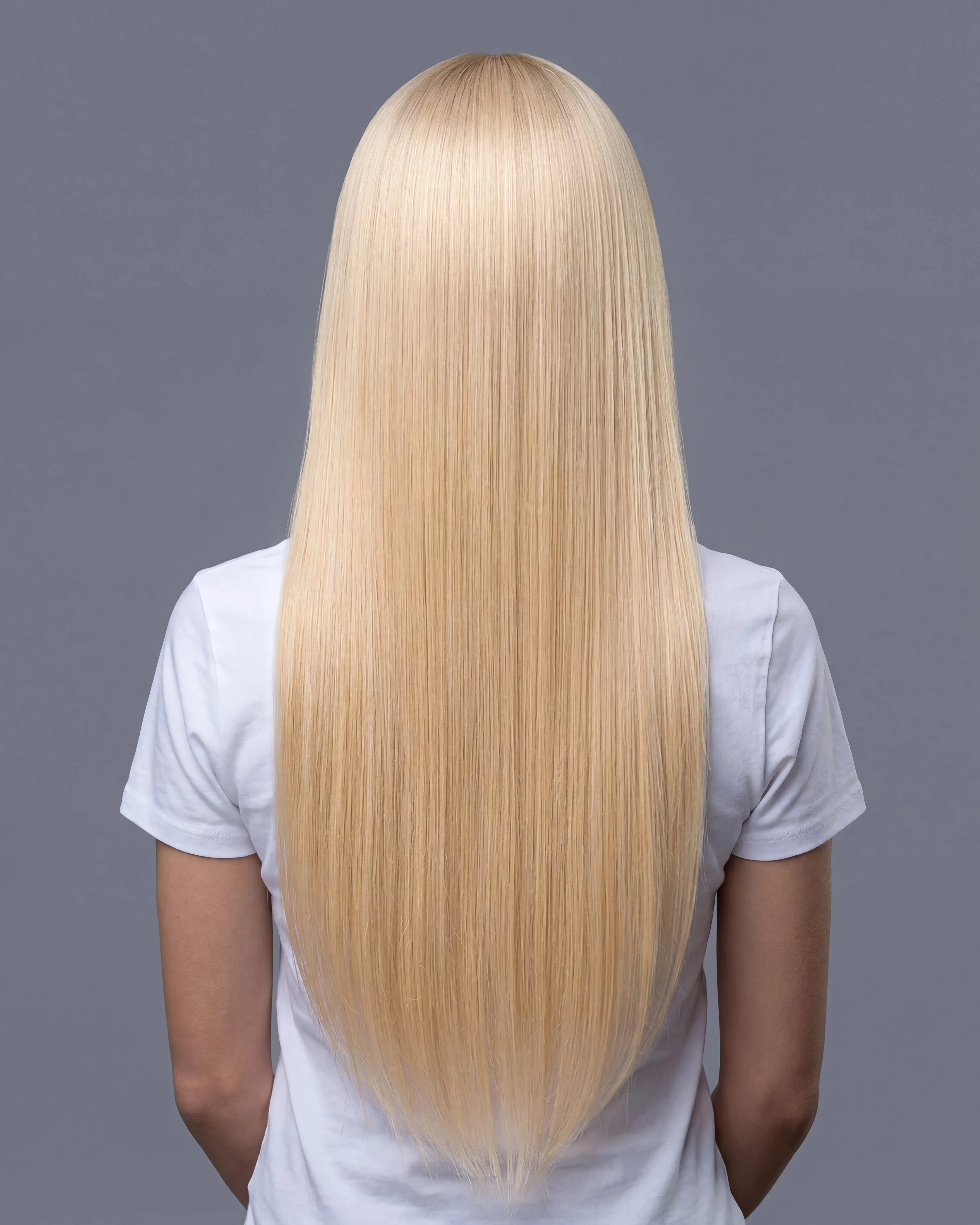 Diamond Weft Hair Extensions Honey Blonde with Platinum Blonde #27/613