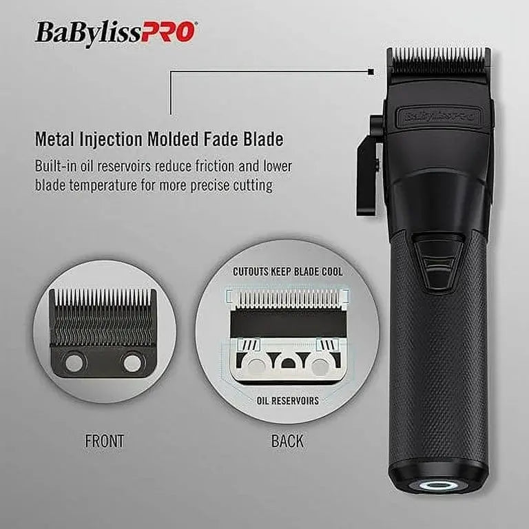 BaBylissPRO FXONE GOLD/MATTE BLACK CORDLESS CLIPPER Global Morado Inc.