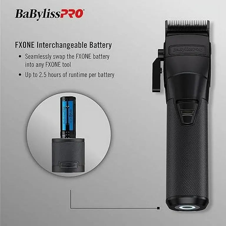 BaBylissPRO FXONE GOLD/MATTE BLACK CORDLESS CLIPPER Global Morado Inc.