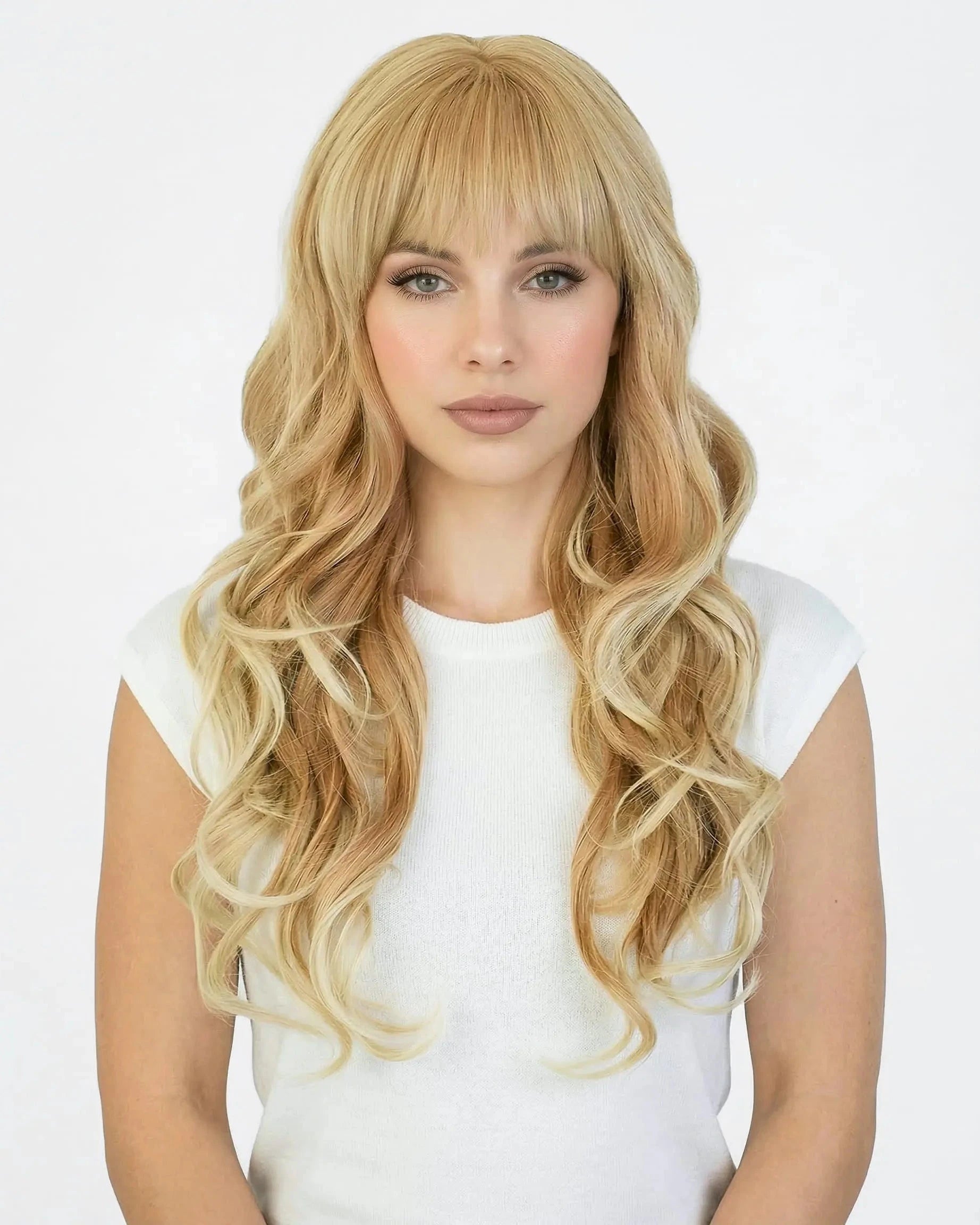 Premium Synthetic Full Wig With Skin Mar 25"