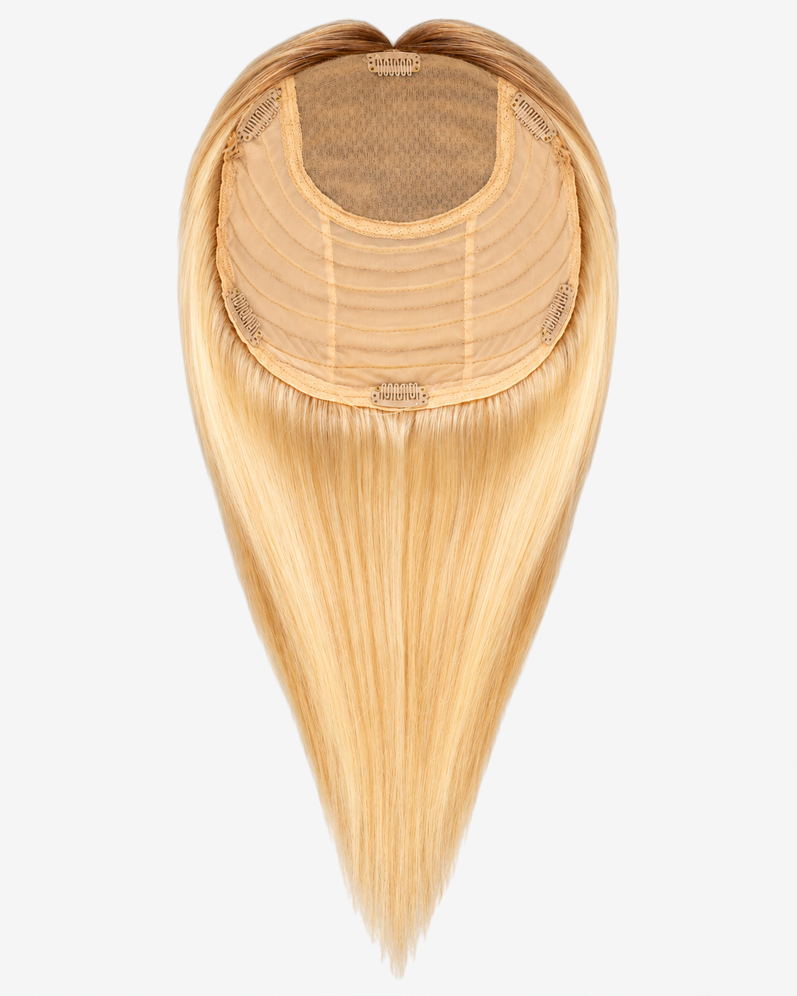 Aura Volume Hair Toppers Brown Rooted Honey Blonde Blend #R4S27
