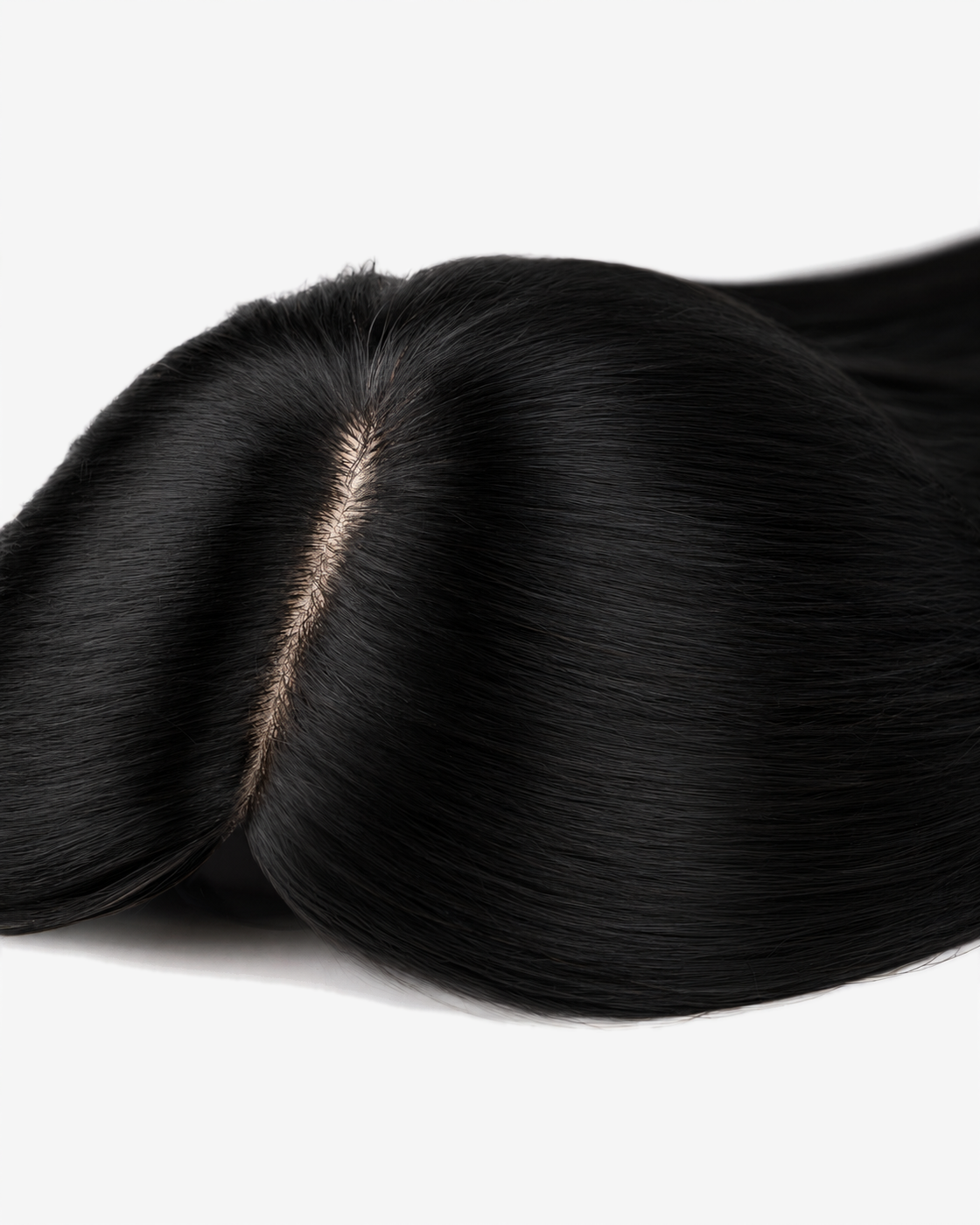 Morado_Aura_Topper_in_Jet_Black_1_full-length_hero_shot_of_the_human_hair_topper