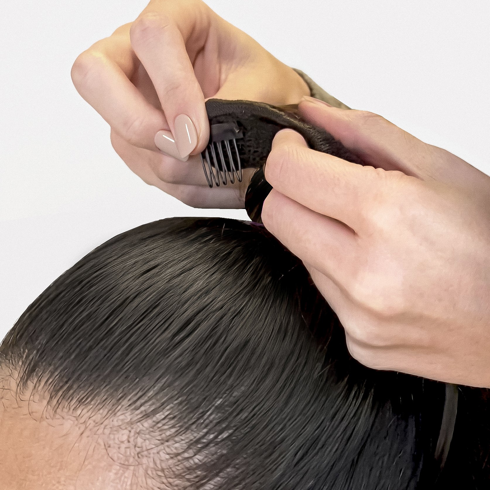 Morado_Hair_Premium_Synthetic_Ponytail_Application Instruction 2