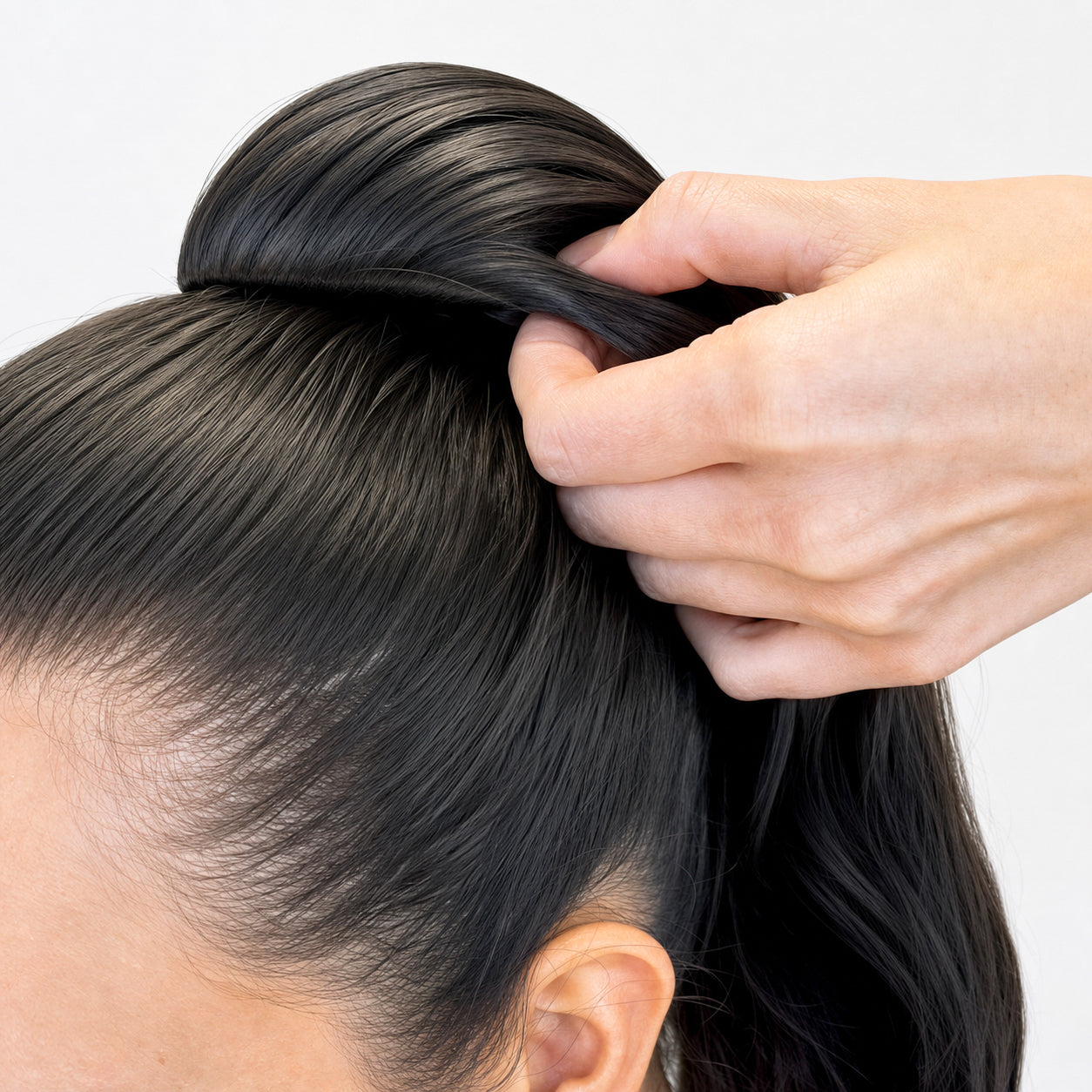 Morado_Hair_Premium_Synthetic_Ponytail_Application Instruction 3