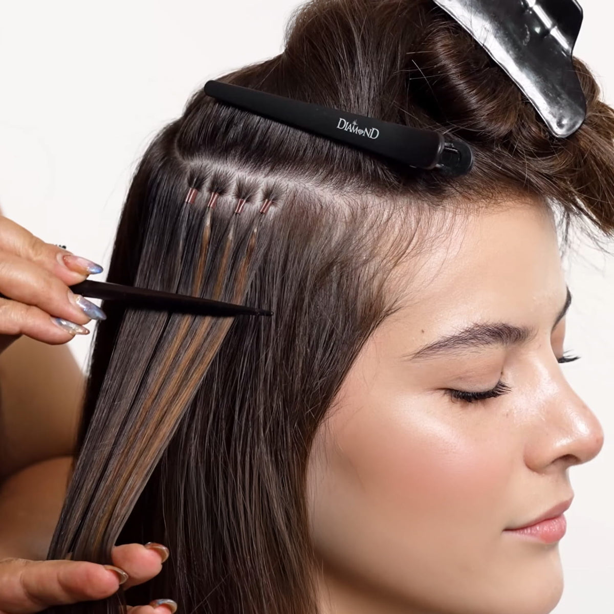 Morado_Hair_Weft_Application Guide 3 micro ring