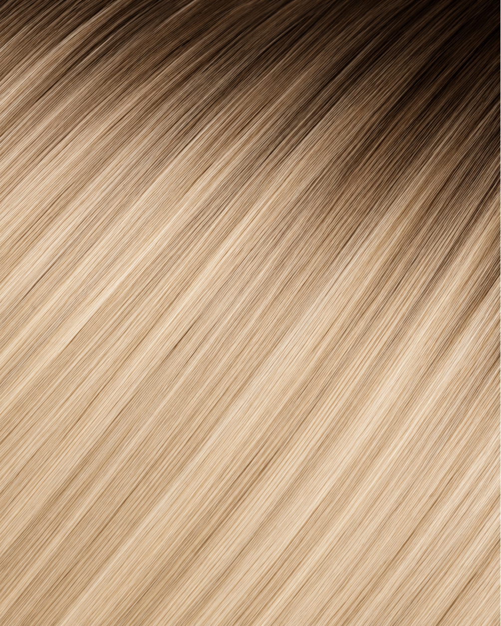 Premium Volume Toppers Brown Rooted Honey Blonde Blend #R4S27