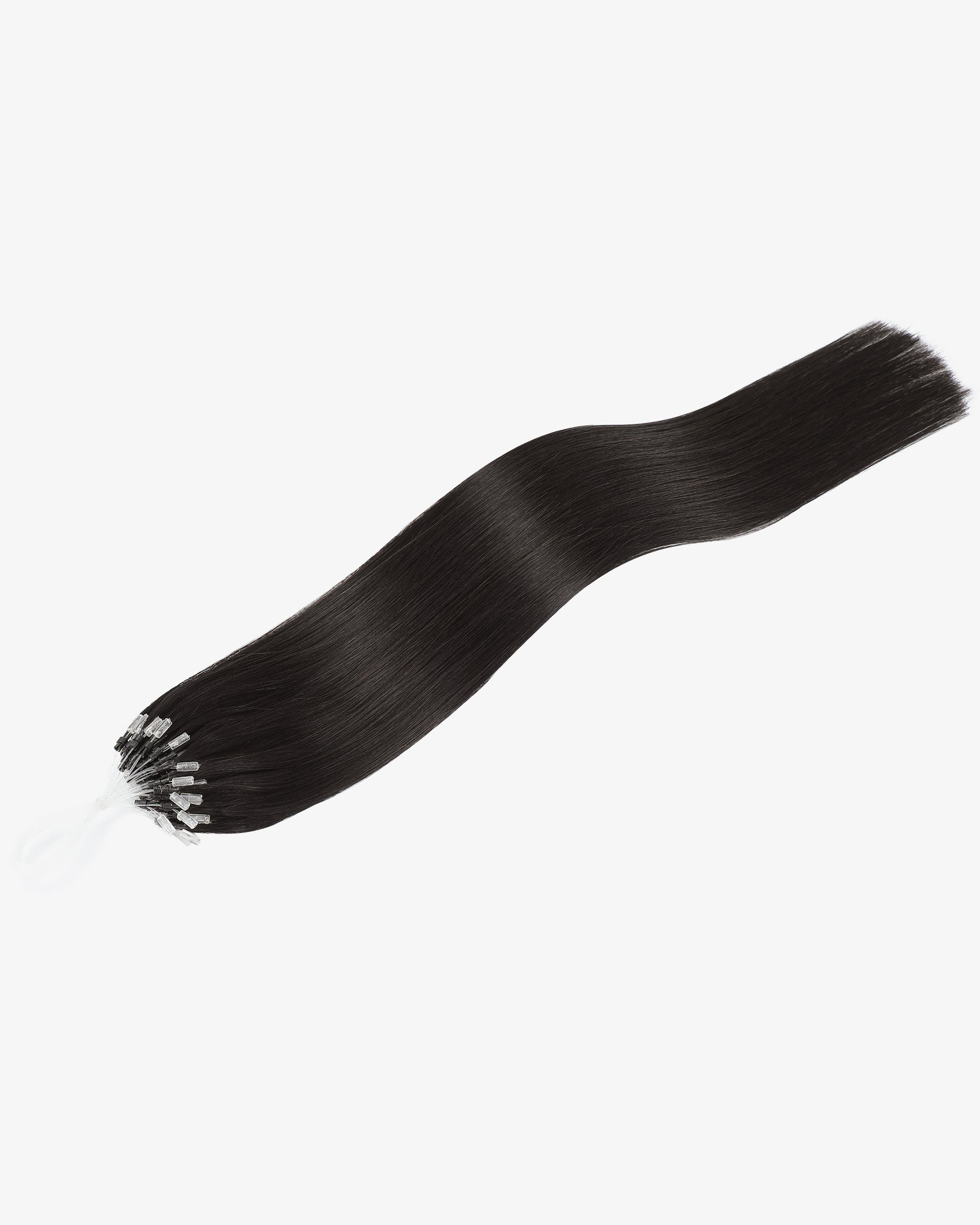 Remy Human Hair Extension Unprocessed Natural Black NB_2