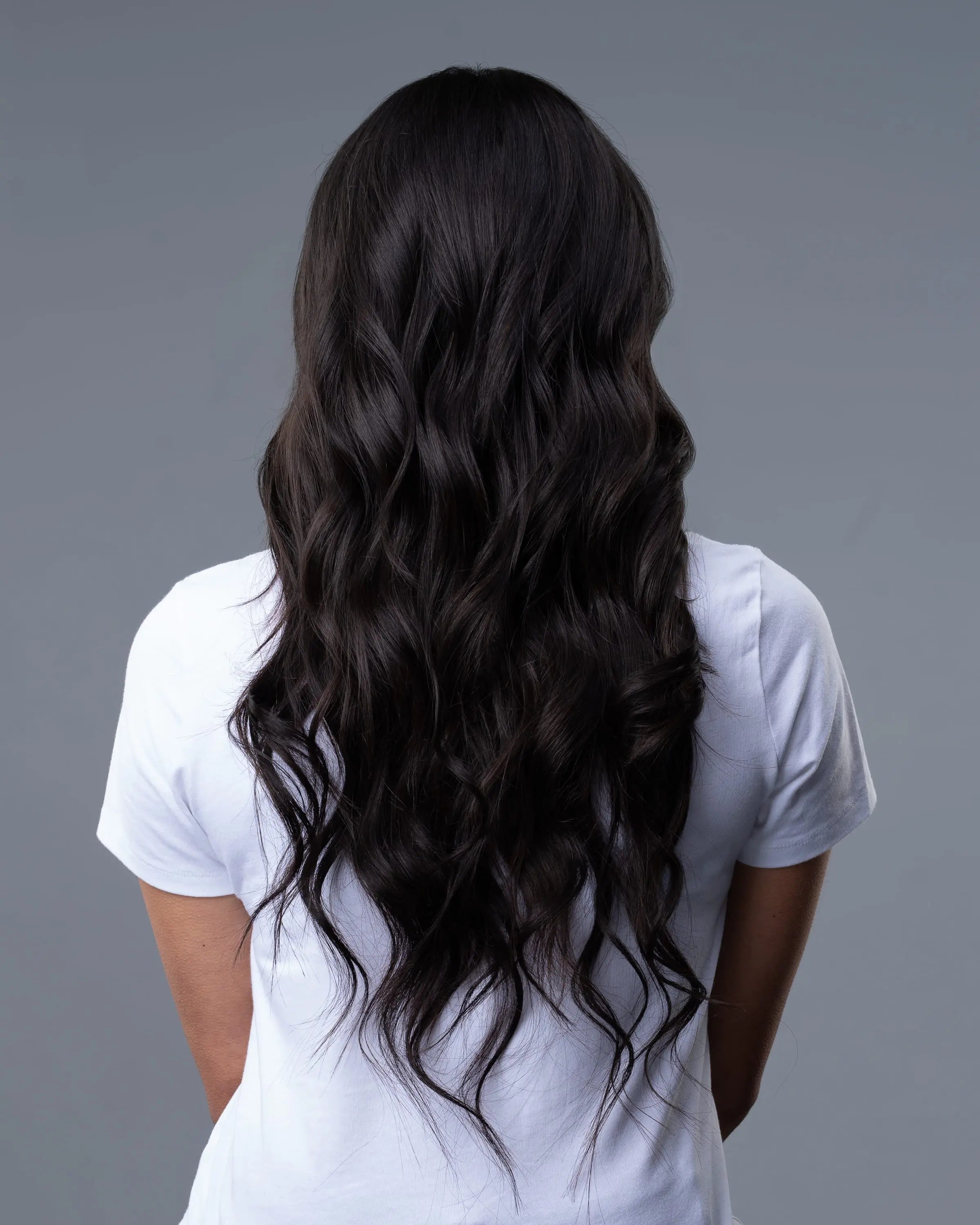 Remy Human Hair Extensions_Off_Black_1B_2