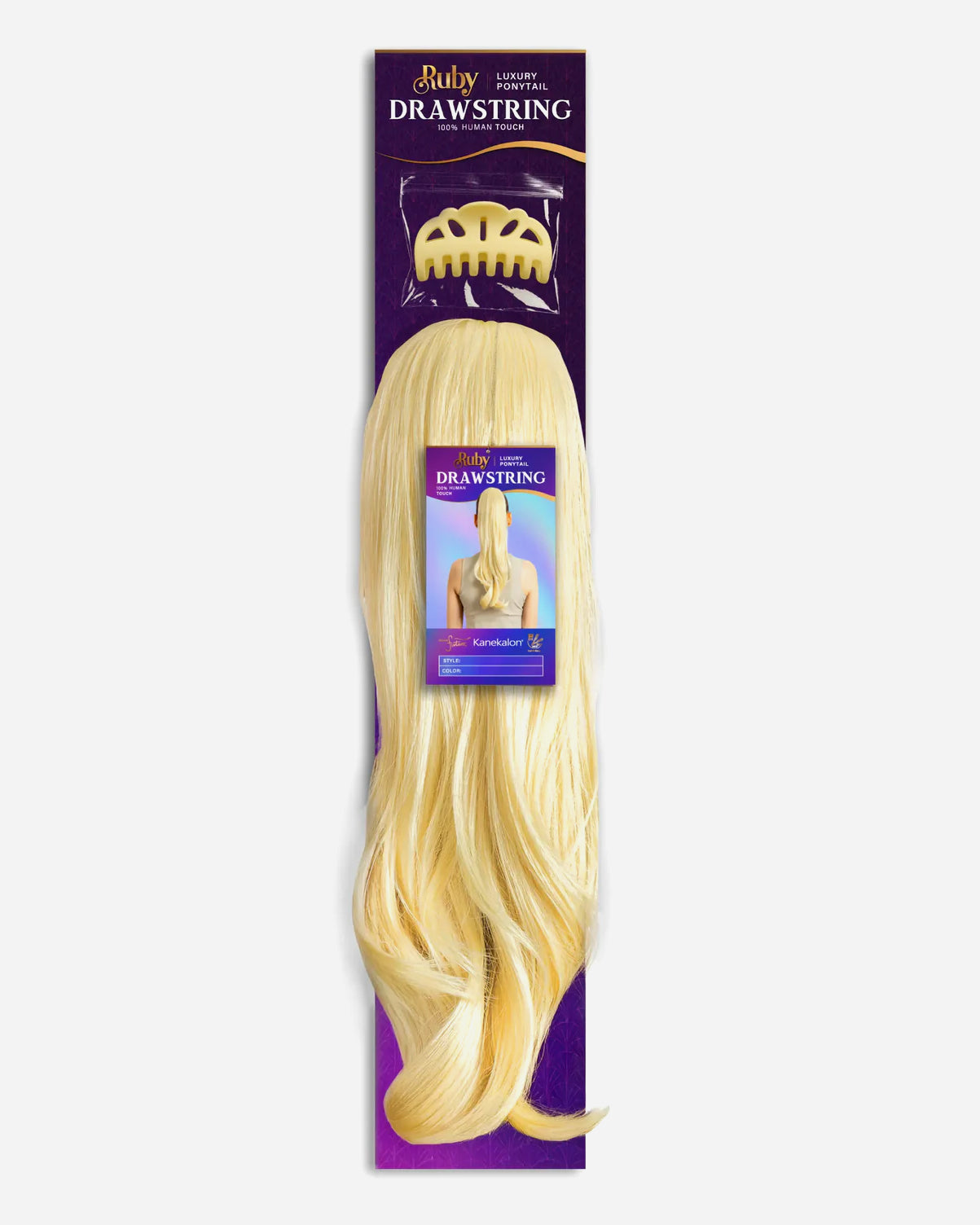 Premium Synthetic Drawstring Ponytail Cami 19”