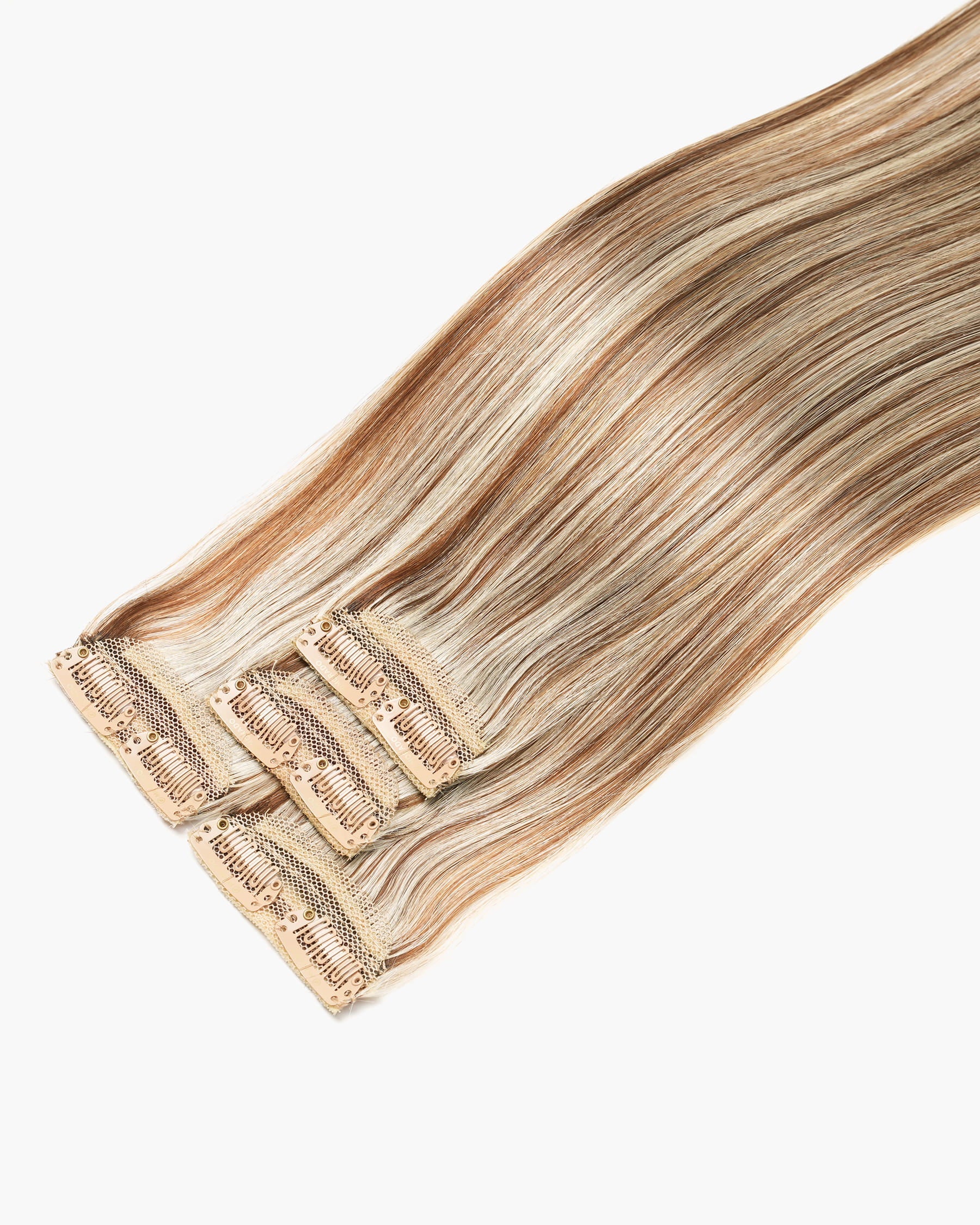 Scalp Hair Fill-Ins Medium Brown with Platinum Blonde #4/613