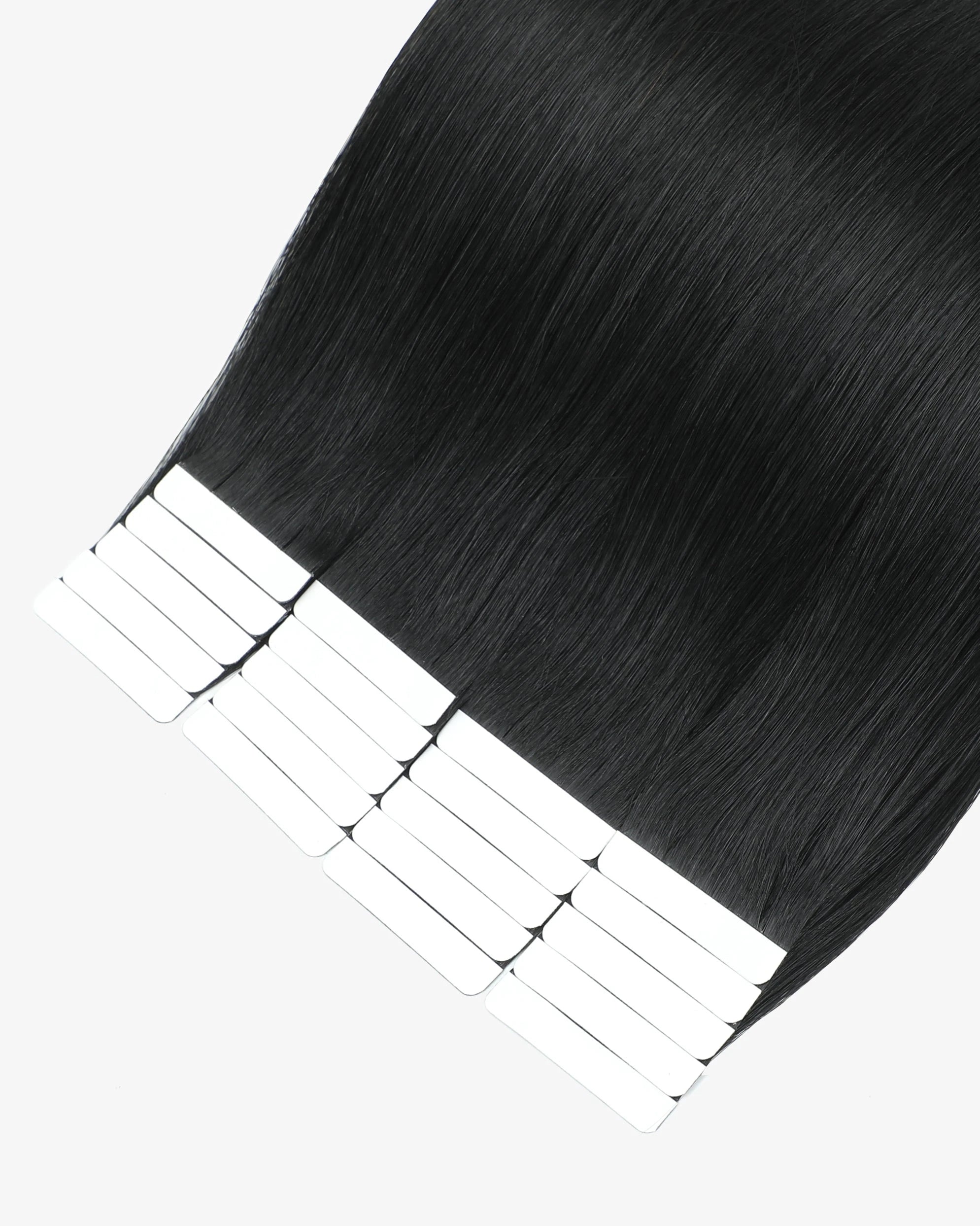 Tape-In Hair Extensions Jet Black #1