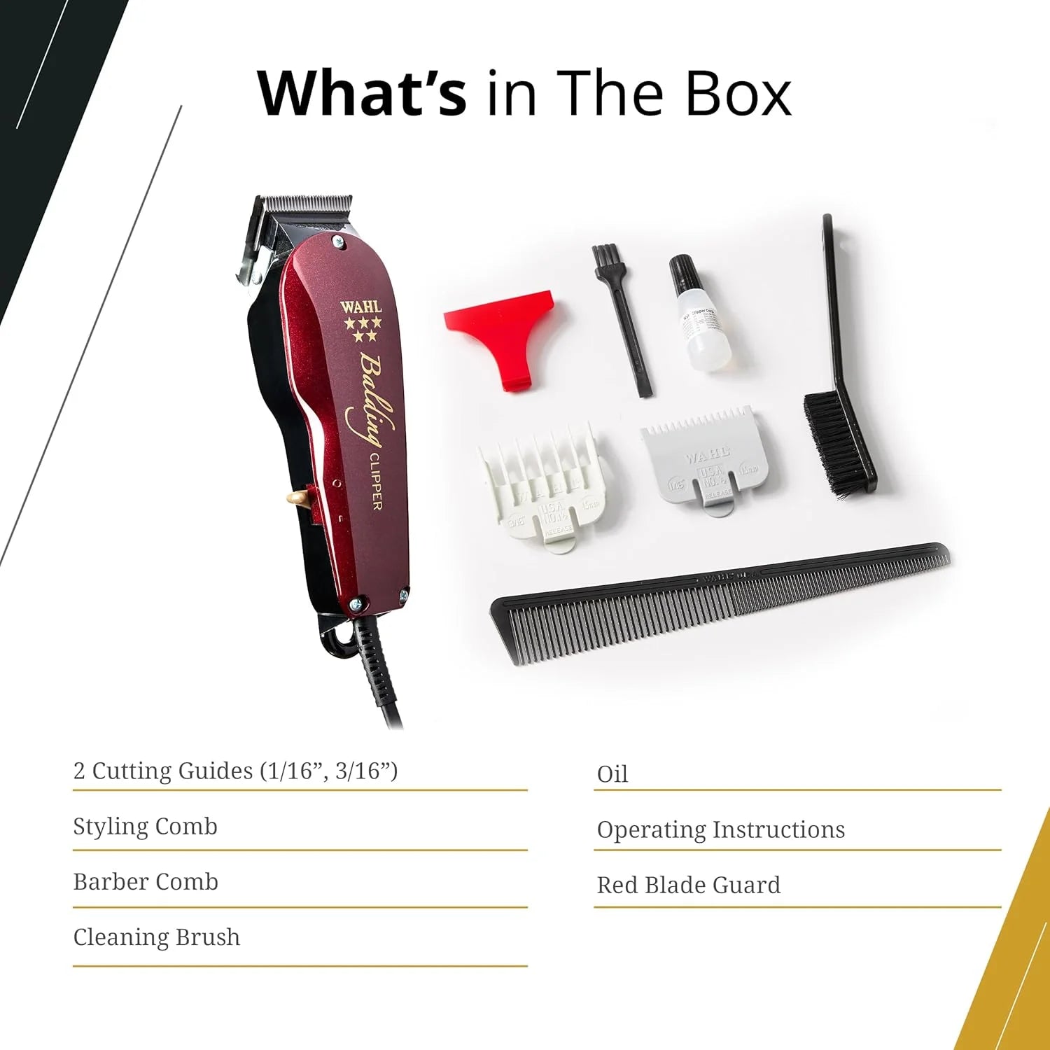 Wahl Balding Clipper Accessories