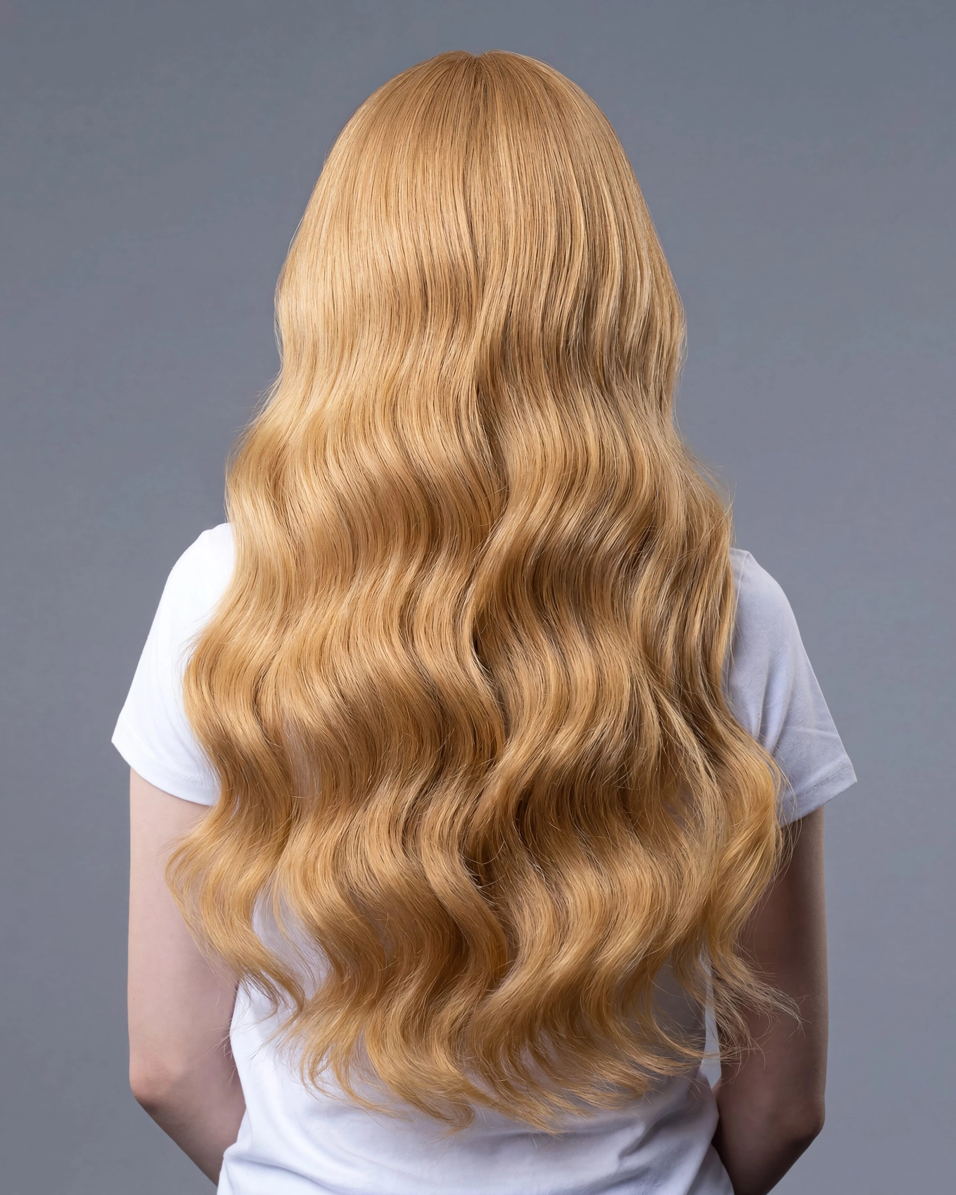 Tape-In Hair Extensions Warm Honey Blonde #27