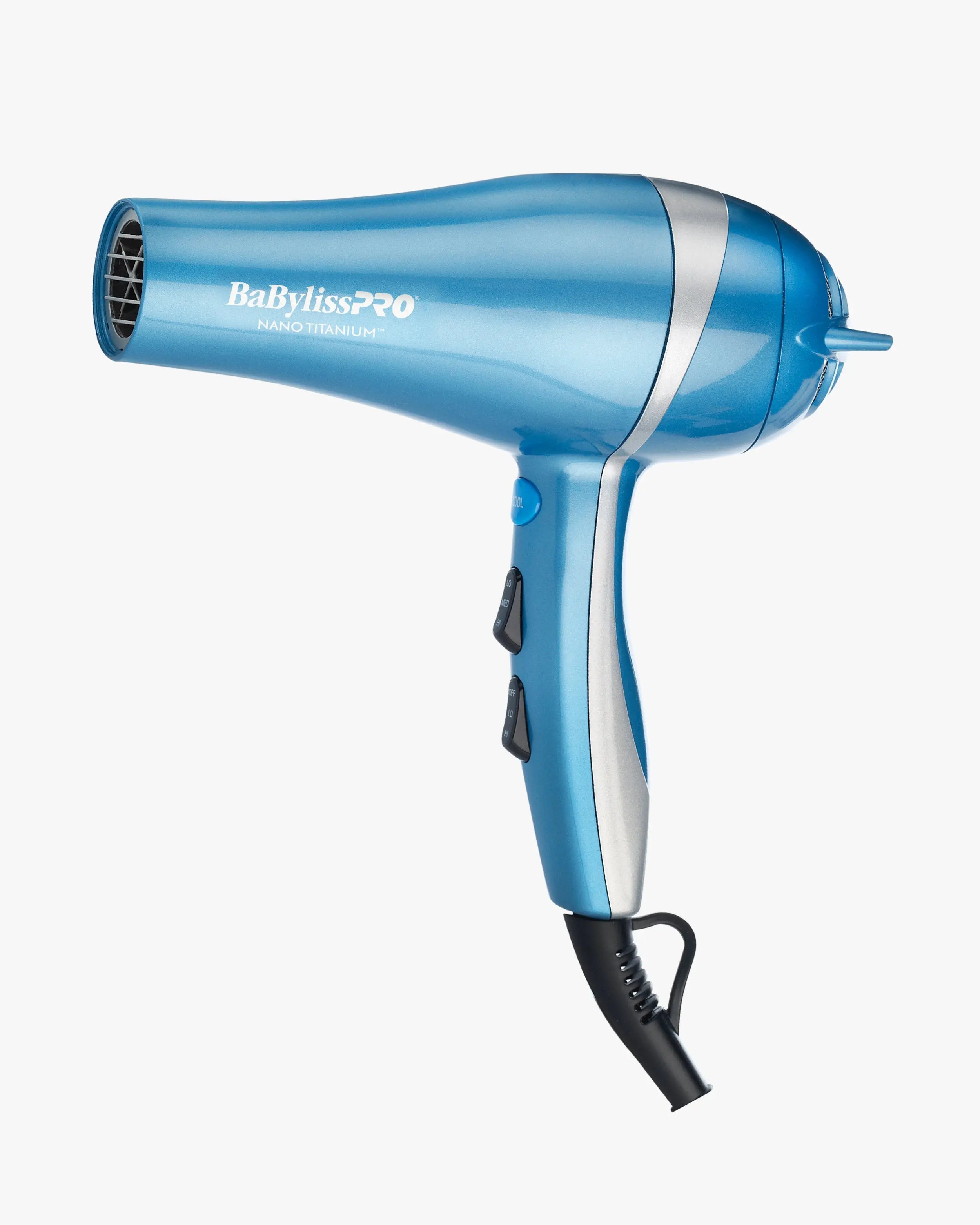BaBylissPRO Nano Titanium Professional Ionic Dryer – 2000W High-Power Hair Dryer with Ionic Technology