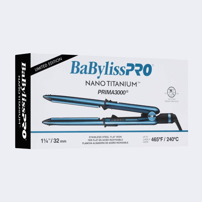 BABYLISSPRO NANO TITANIUM LTD ED PRIMA3000 1¼" STYLING IRON